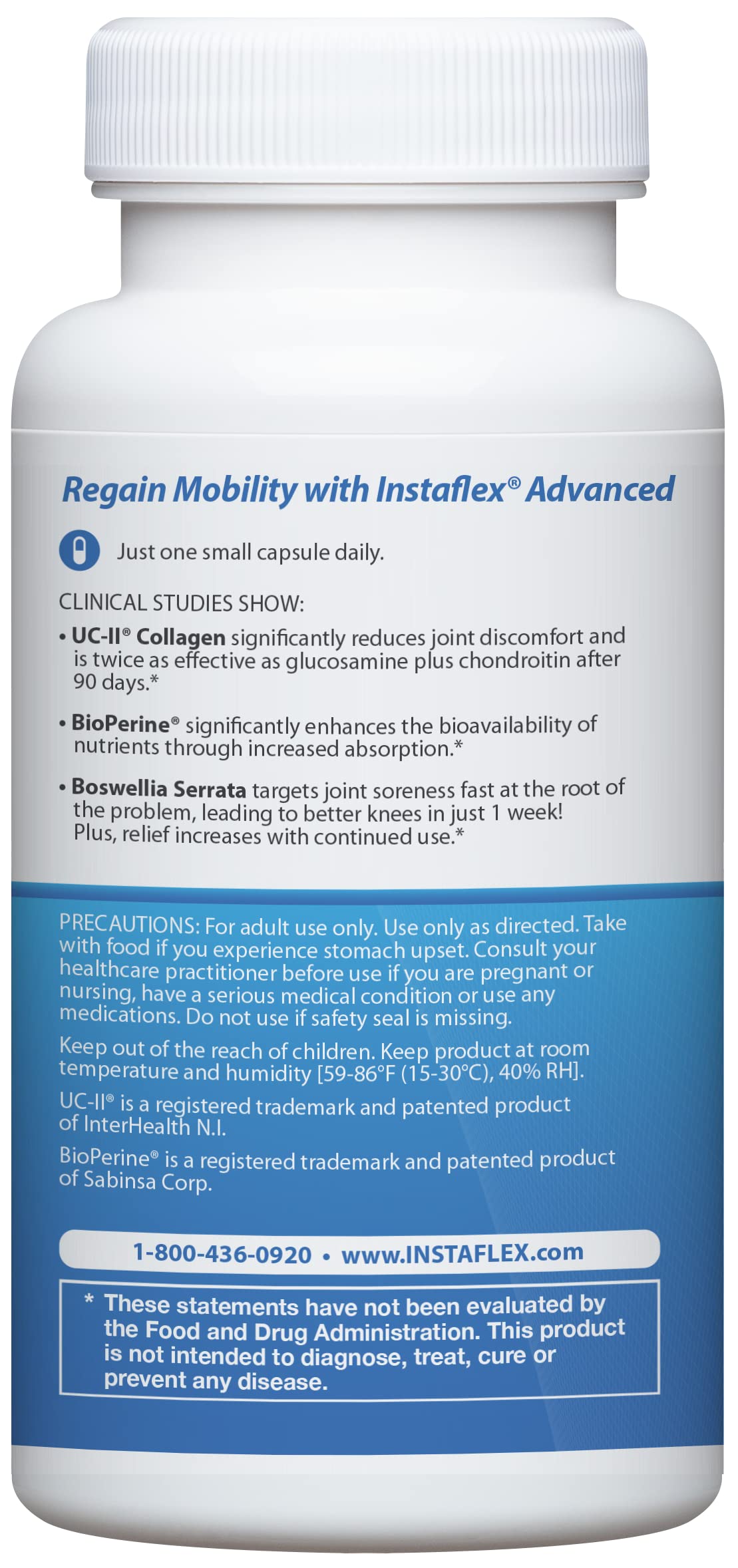 Instaflex Advanced Joint Support - Doctor Formulated Joint Relief Supplement, Featuring Collagen & 5 Other Joint Discomfort Fighting Ingredients - 14 Count Instaflex buy supplements canada