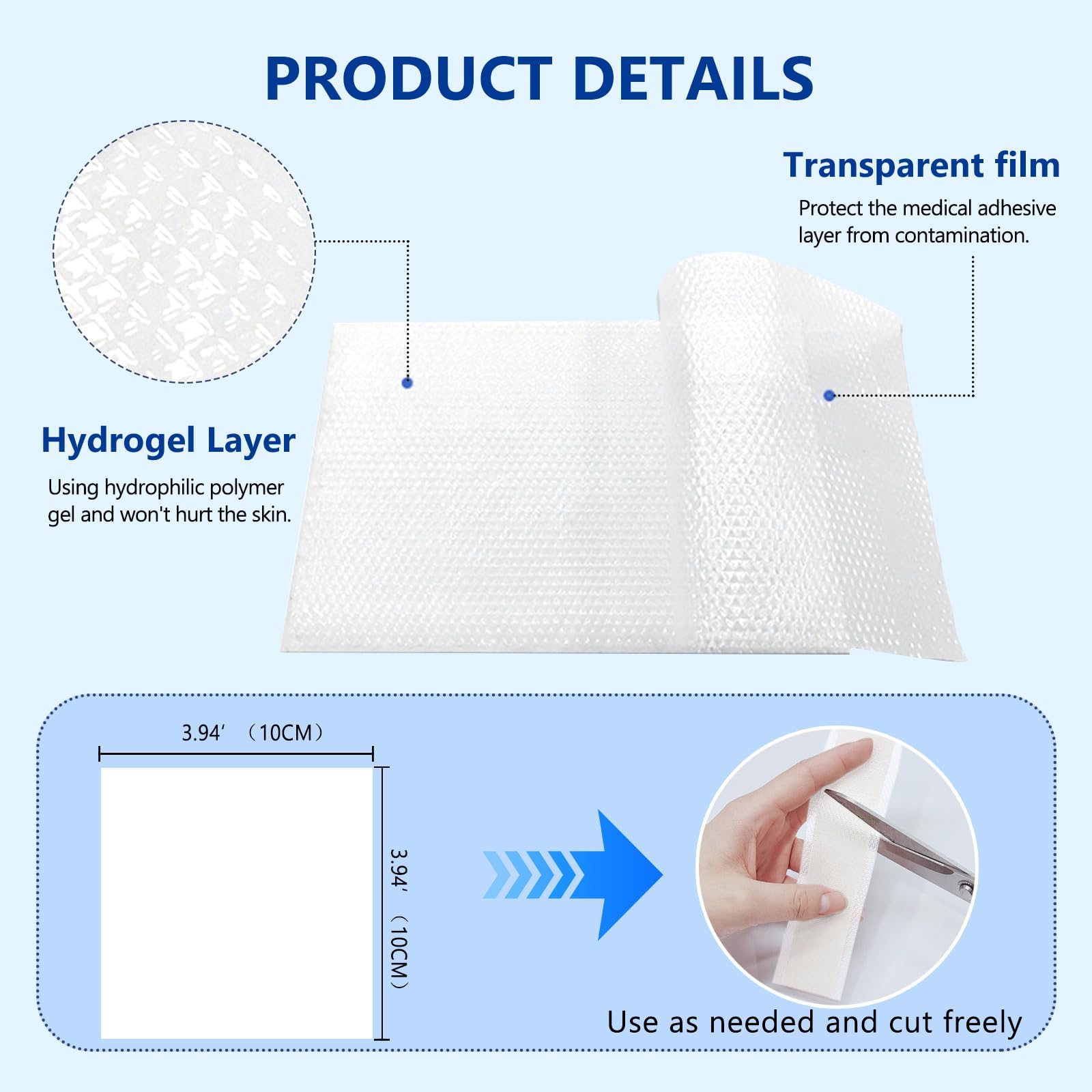 KIbabyDI Professional Lidocaine Pain Relief Patches - 20 Count | 4% Medicated Gel Patches for Targeted Joint & Muscle Comfort | Long-Lasting 12-Hour Relief, Ultra-Flexible Design -lb234 KIbabyDI buy supplements canada