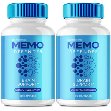 Memo Defender Brain and Memory Support Capsules, Memo Defender for Memory Supplement Pills, Advanced Formula Nootropic Pills for Brain Health Support, MemoDefender Health Blend Reviews (2 Pack) IDEAL PERFORMANCE buy supplements canada