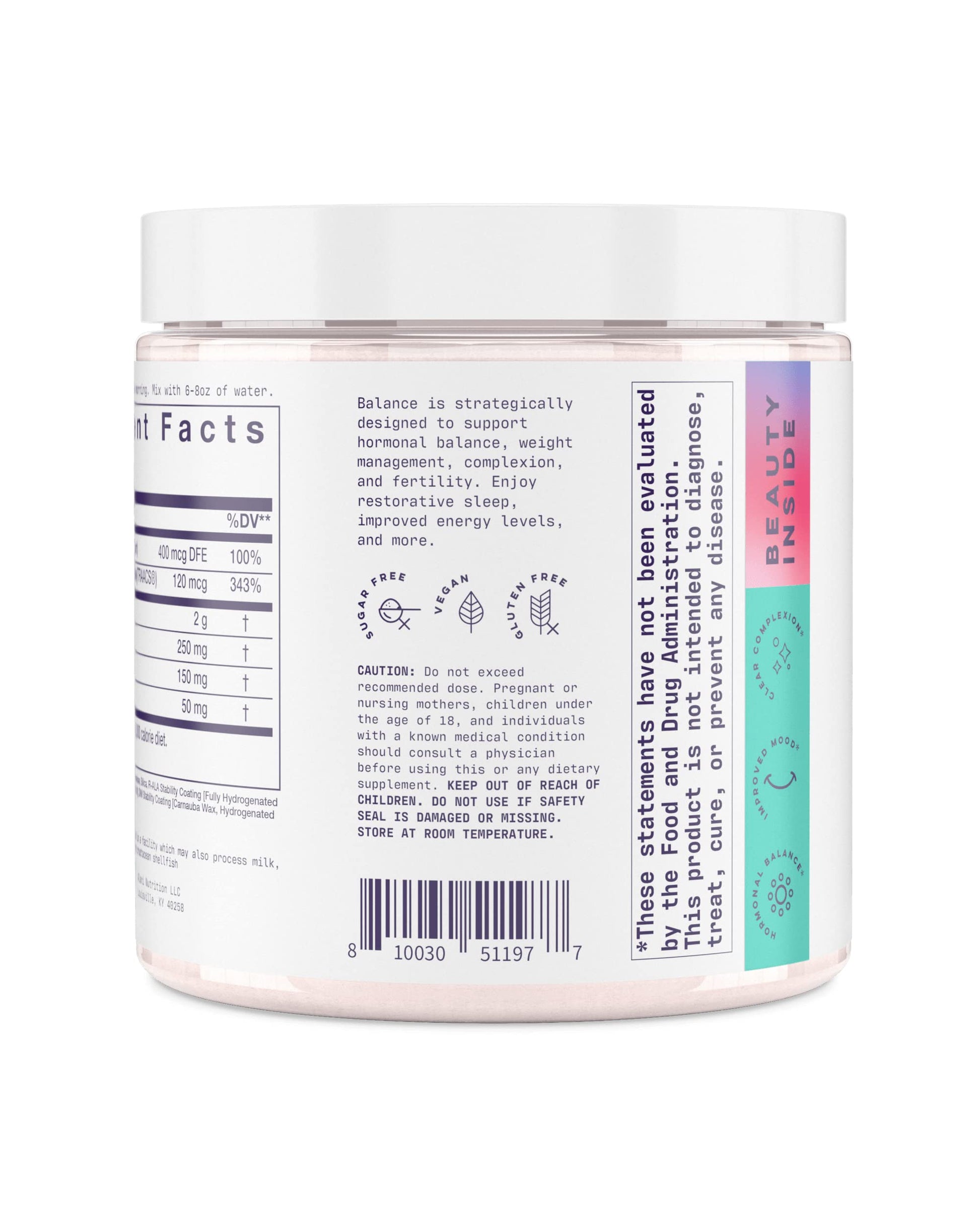 Alani Nu Balance Powder Hawaiian Shaved ICE | Supplement for Women | Hormonal Supp Alani Nu buy supplements canada