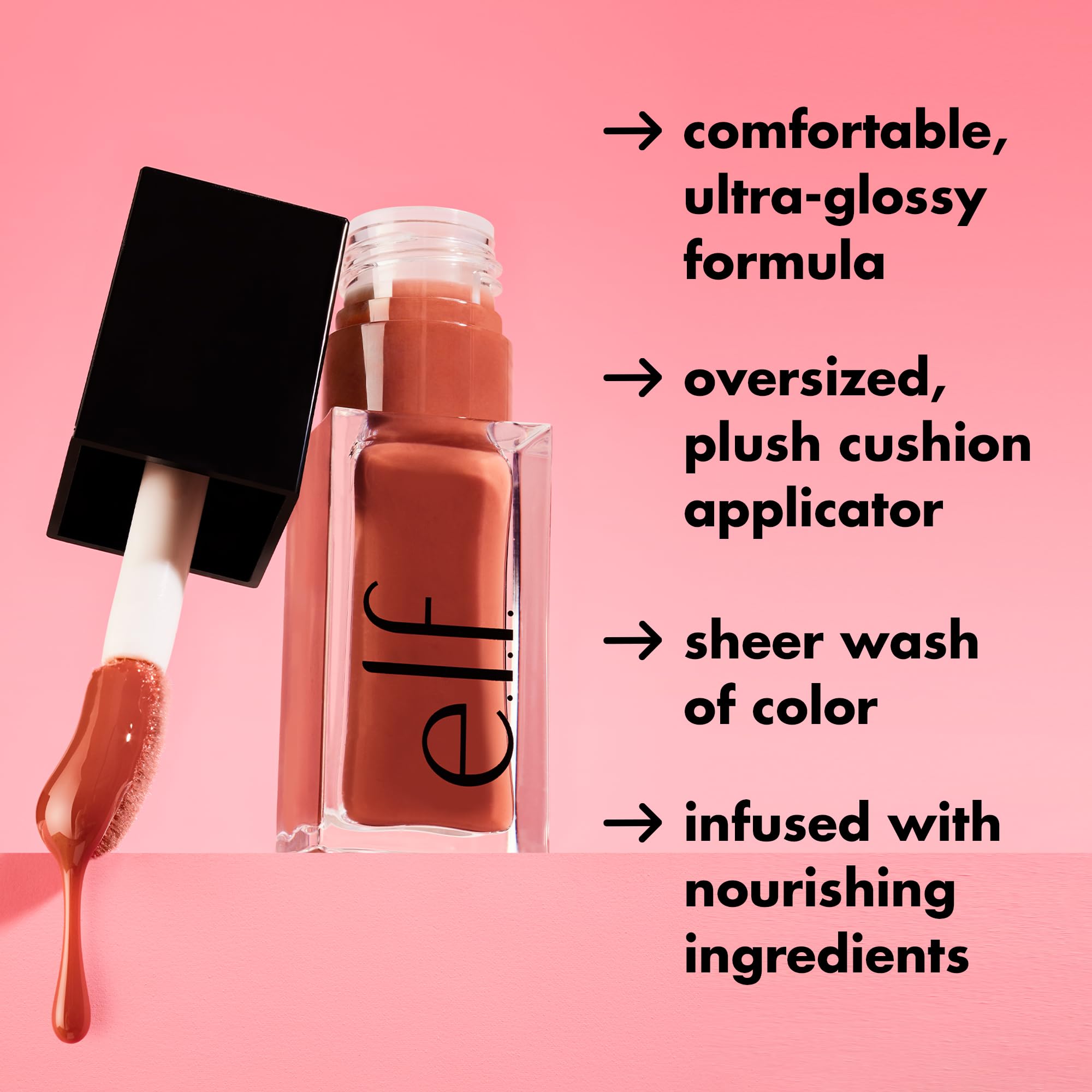 e.l.f. Glow Reviver Lip Oil, Nourishing Tinted Lip Oil For A High-shine Finish, Infused With Jojoba Oil, Vegan & Cruelty-free, Jam Session e.l.f. buy supplements canada