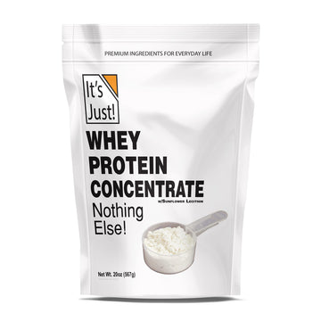 It's Just! - 100% Whey Protein Concentrate, Made in USA, Premium WPC-80, No Added It's Just! buy supplements canada