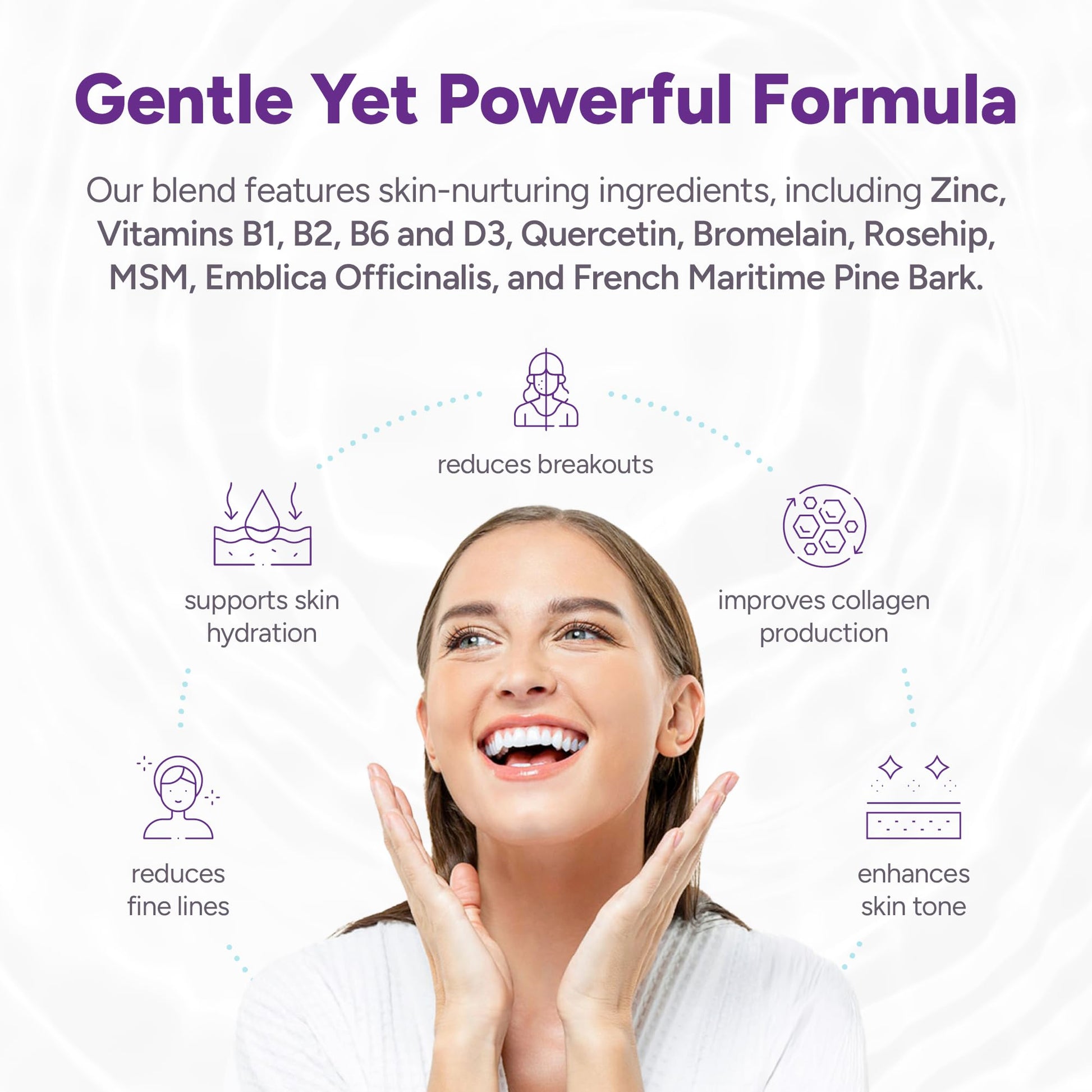 Clear AF Clear Skin Supplement | Skin Barrier Hydration & Clear Complexion Support with Vegan Ceramides, Zinc, Vitamin D3, B6, Riboflavin & Thiamine | Vegan Capsules | 30-Day Supply Clear AF buy supplements canada