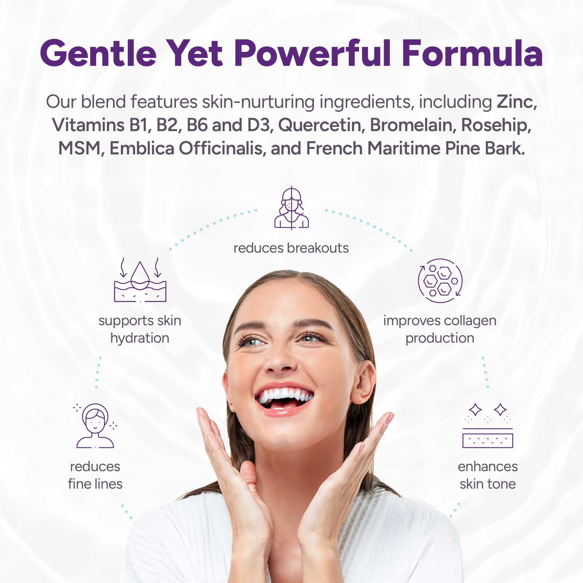Clear AF Clear Skin Supplement | Skin Barrier Hydration & Clear Complexion Support with Vegan Ceramides, Zinc, Vitamin D3, B6, Riboflavin & Thiamine | Vegan Capsules | 30-Day Supply Clear AF buy supplements canada