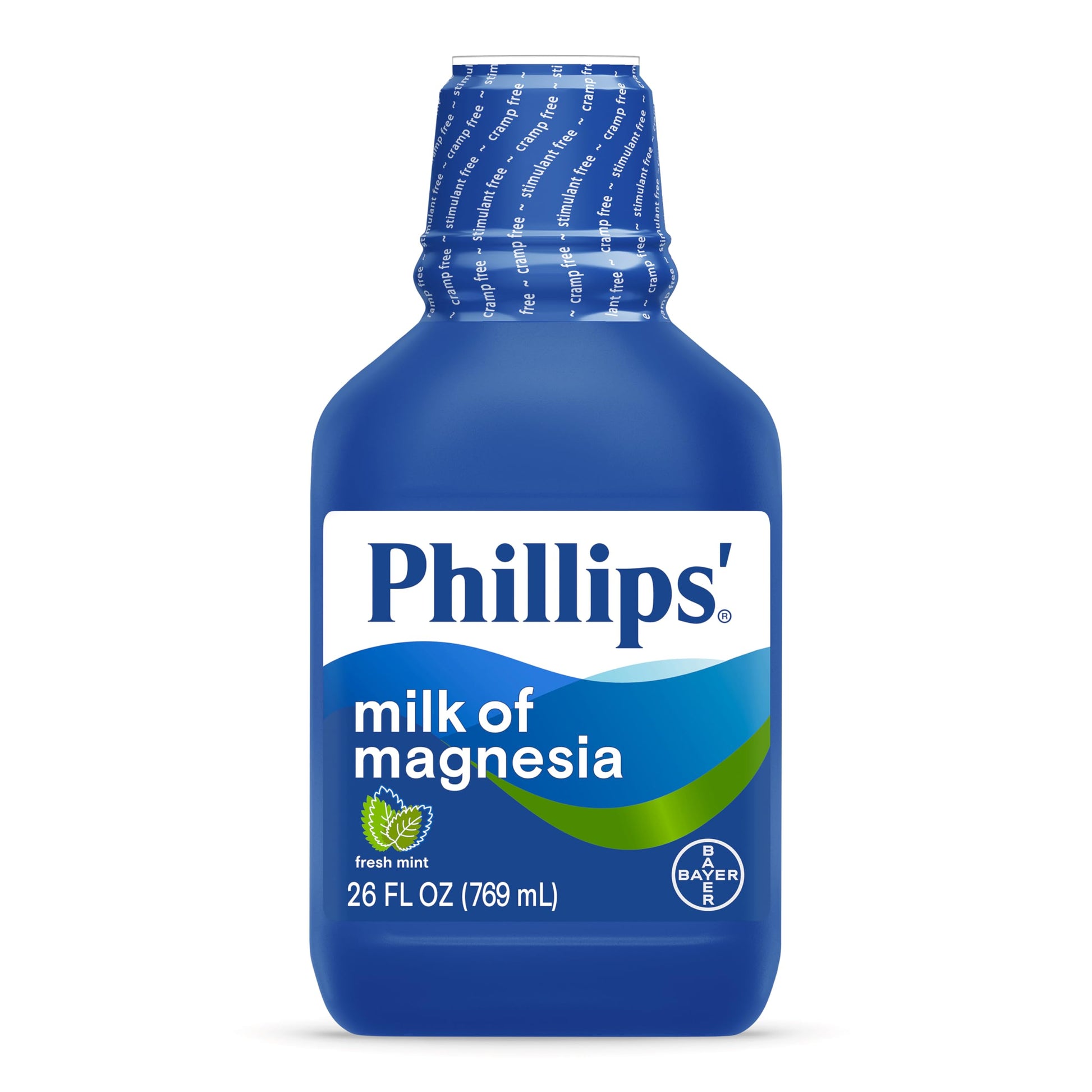 Phillips' Fresh Mint Milk of Magnesia Liquid,26 Fl Oz (Pack of 2) Phillips' buy supplements canada