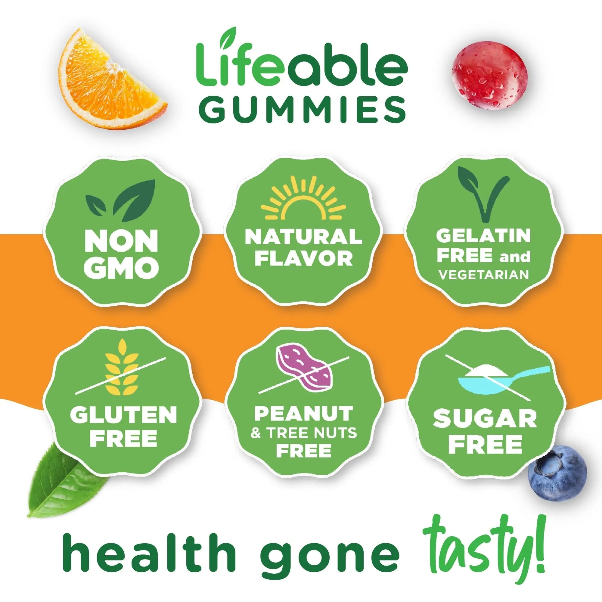 Lifeable Sugar Free Multivitamin for Men Gummies | with Iron and 18 Essential Vitamins and Minerals | Sugar Free Vitamins | 90 Gummies Lifeable buy supplements canada