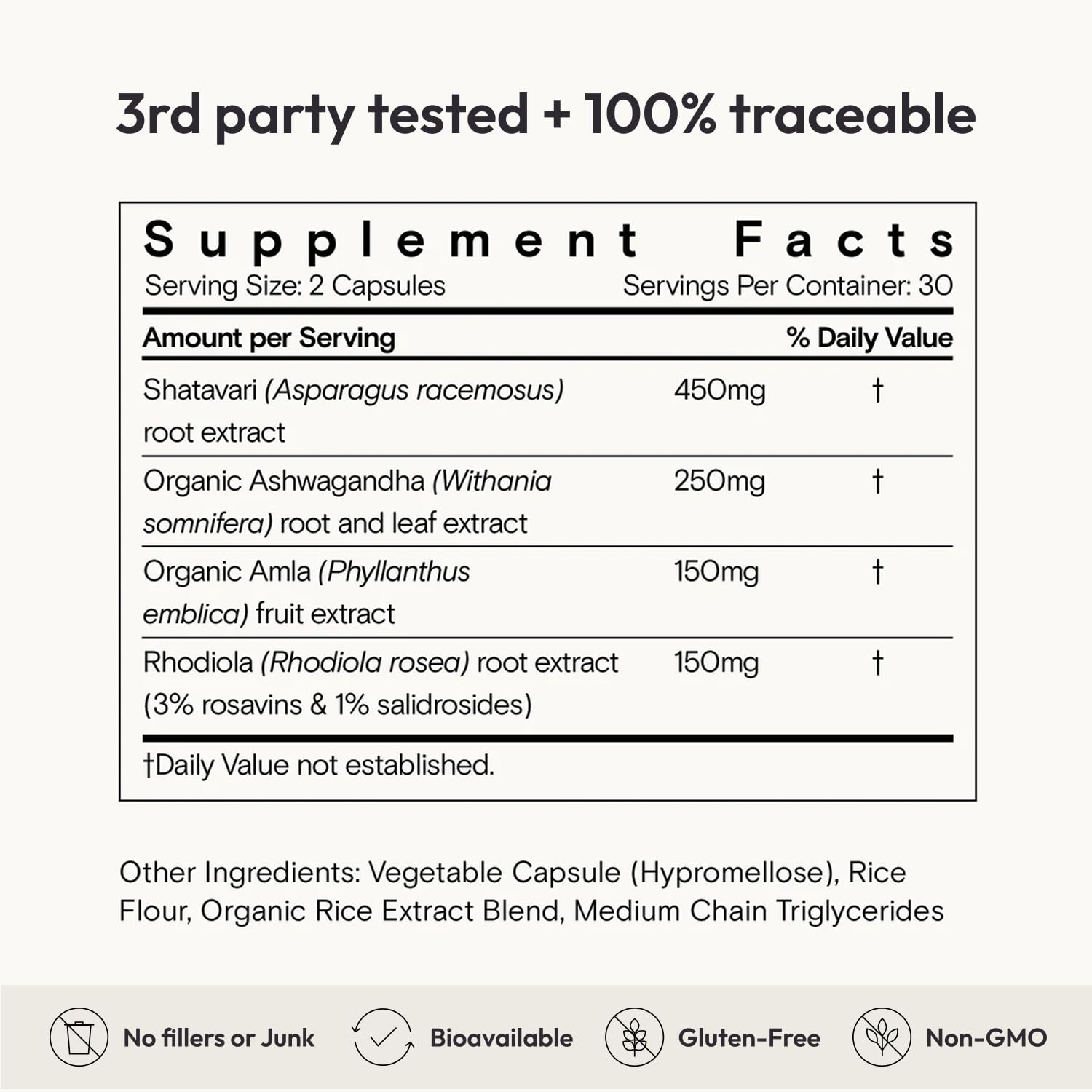 Moon Juice SuperYou Ashwagandha Supplements with Rhodiola, Shatavari & Amla - Cortisol Reducer for Energy, Mood, Focus and Stress Support, Vegan, Non-GMO & 100% Traceable, 60 Capsules, 30 Servings Moon Juice buy supplements canada