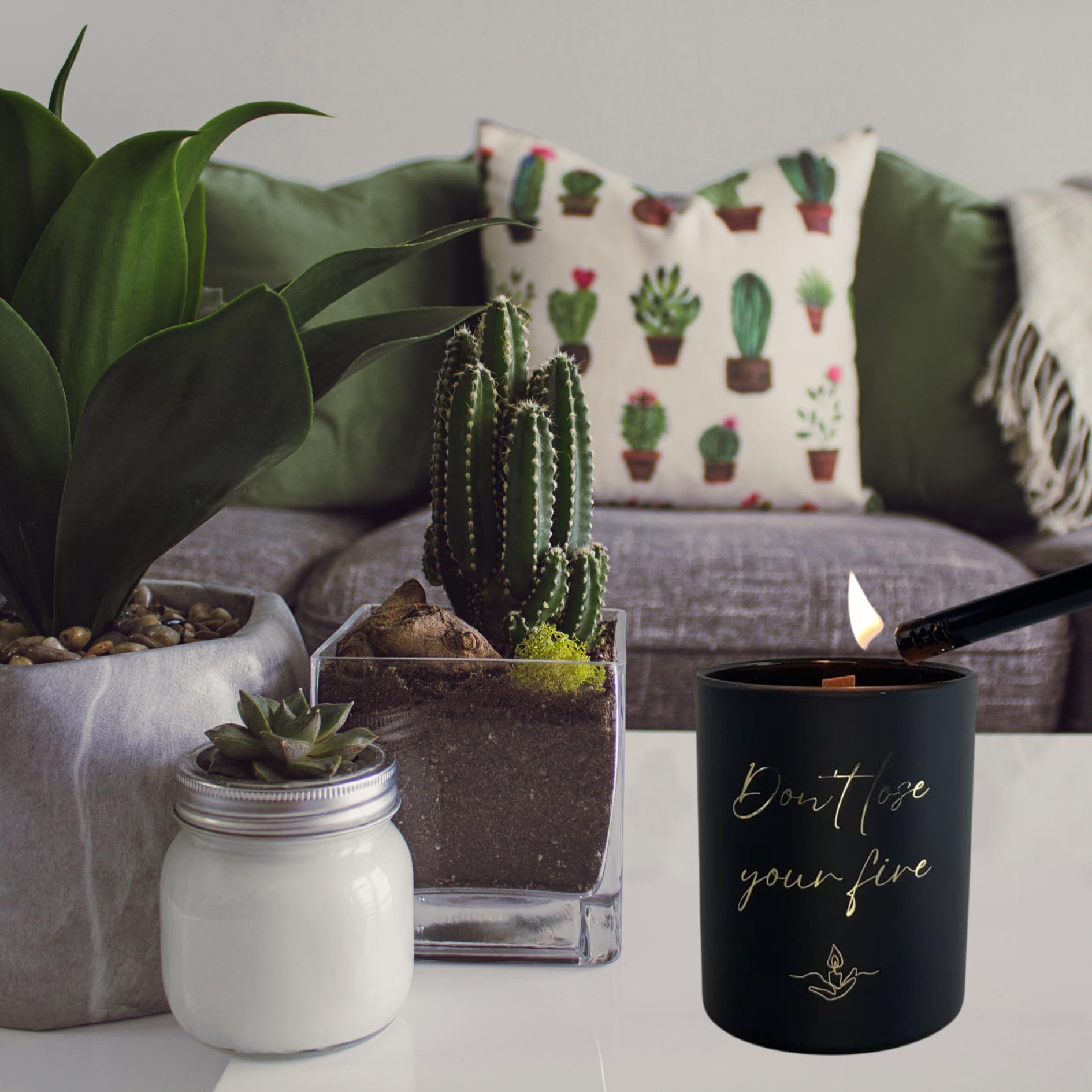 100% Natural Soy Wax Candle, Valentines Day Gifts for Women & Men, Candles for Home Lomilla buy supplements canada