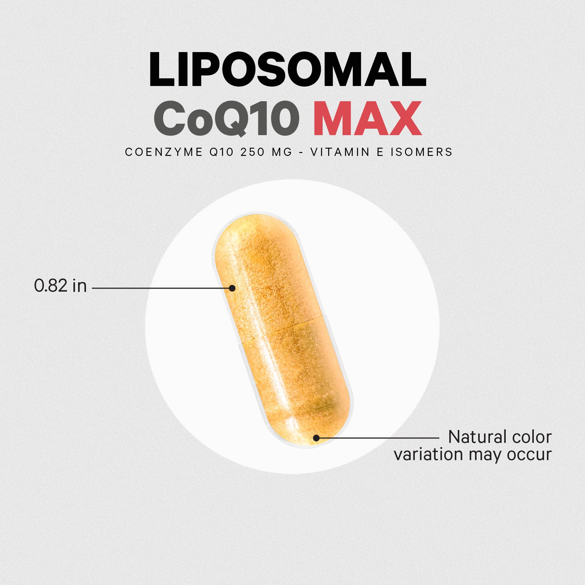Codeage Liposomal CoQ10 Max Supplement - 250 mg Coenzyme Q10 with Vitamin E Isomers Tocopherols - 2-Month Supply - 1 Capsule Per Serving - Liposomal Delivery - Non-GMO, Gluten-Free - 60 Capsules Codeage buy supplements canada