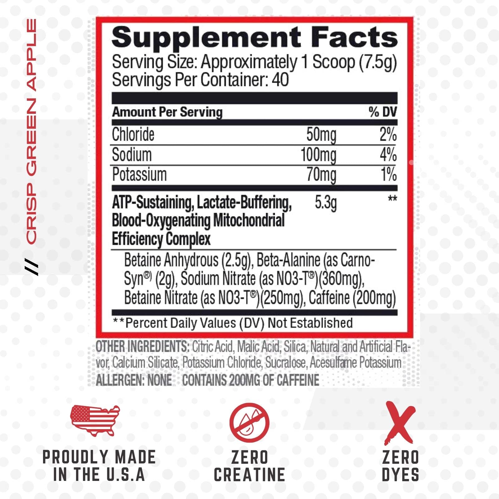 Purus Labs CONDENSE PreWorkout Powder, 40 Servings (Crisp Green Apple) Purus Labs buy supplements canada