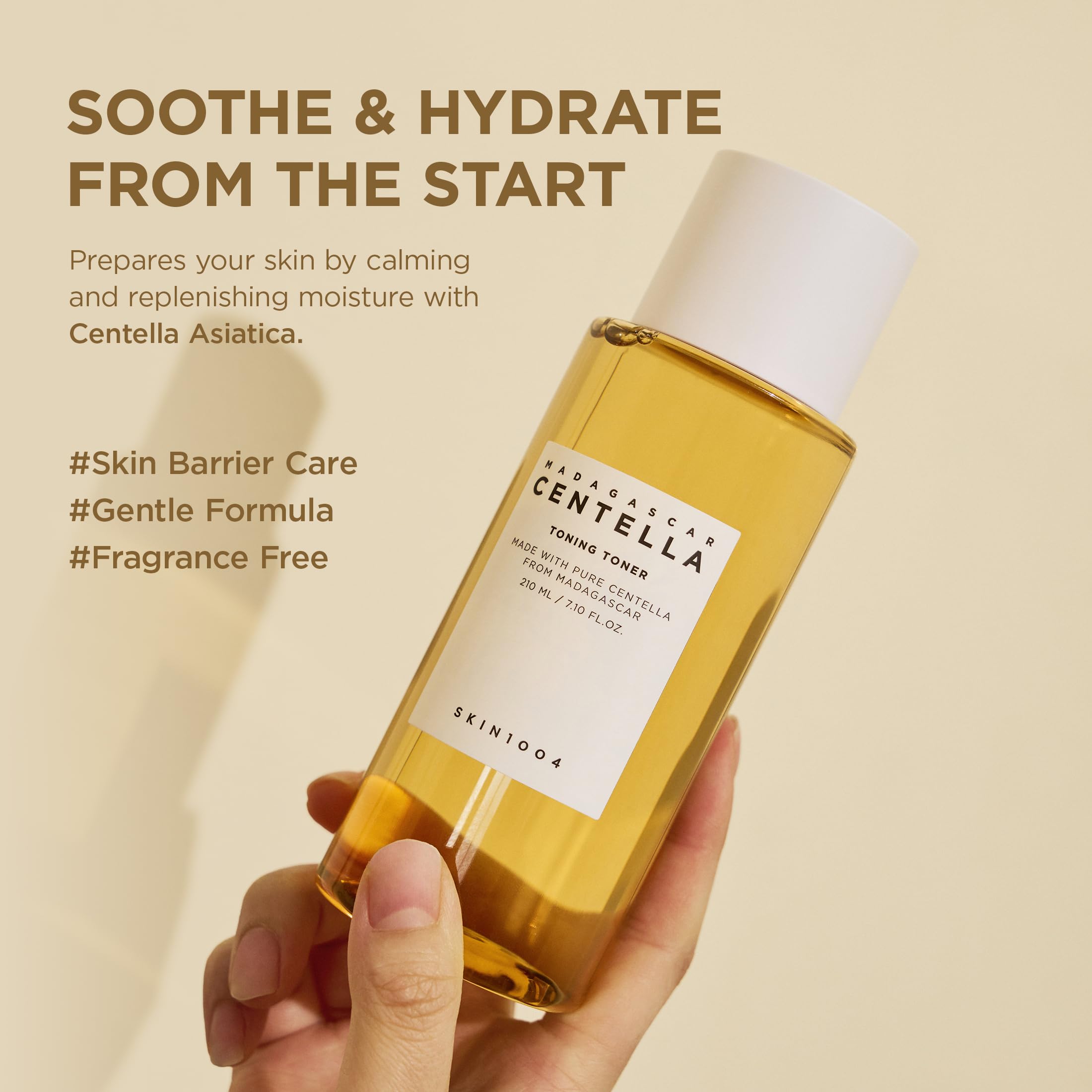SKIN1004 Centella Toning Toner 7.10 fl.oz, 210ml, Korean Face Toner with Madagascar Centella Asiatica & Hyaluronic Acid for Hydrating SKIN1004 buy supplements canada
