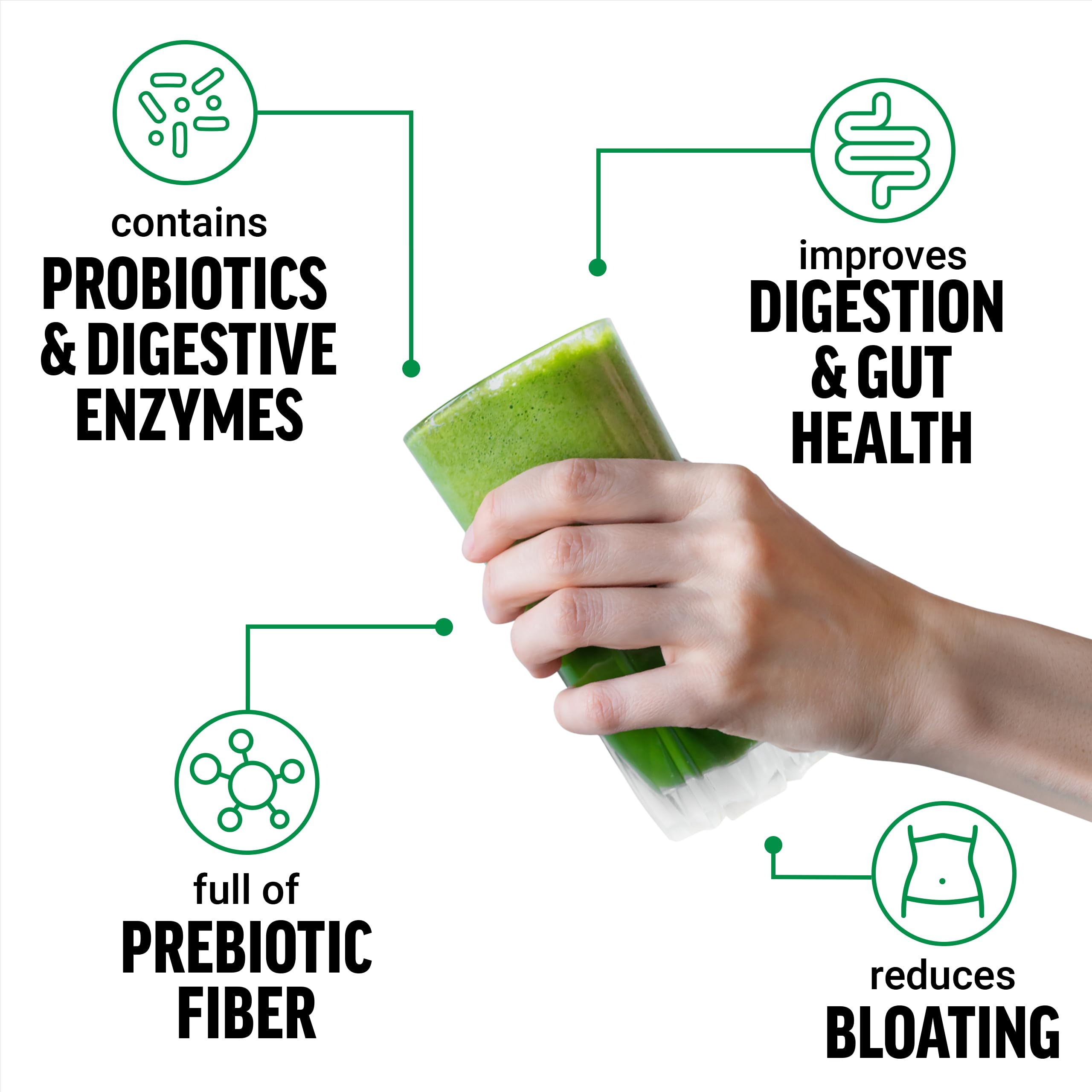 Force Factor Smarter Greens Superfoods Powder, 2-Pack, Supports Digestion and Bloating, Immunity, and Energy, Greens Powder with Probiotics, Digestive Enzymes, Antioxidants, and Fiber, 60 Servings Force Factor buy supplements canada