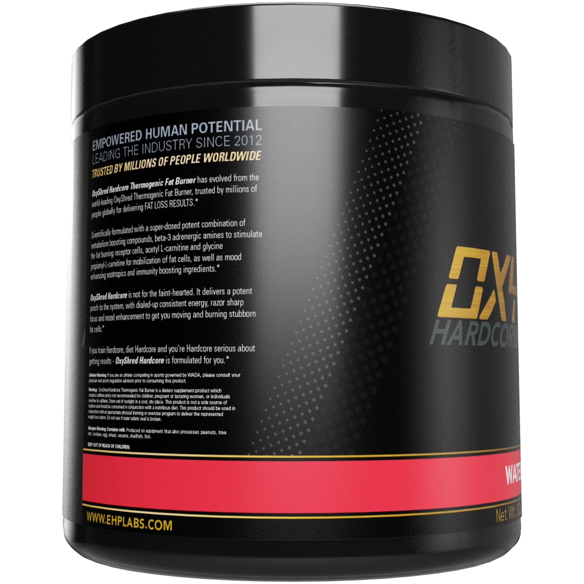 EHP Labs OxyShred Hardcore Super Dosed Pre Workout Powder - Preworkout Powder with L Glutamine & Acetyl L Carnitine, Energy Boost Drink - 275mg of Caffeine EHP Labs buy supplements canada
