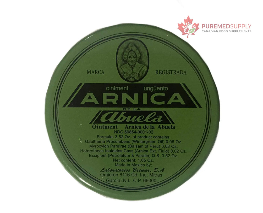 Arnica De La Abuela Pomada 1.05oz Arnica de la abuela buy supplements canada