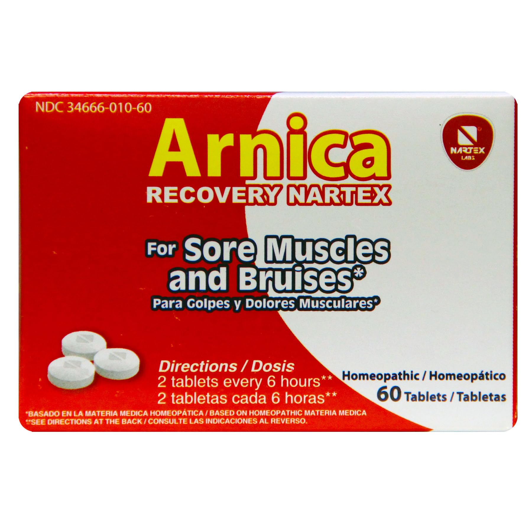 Arnica Recovery TABS NARTEX NARTEX LABS buy supplements canada