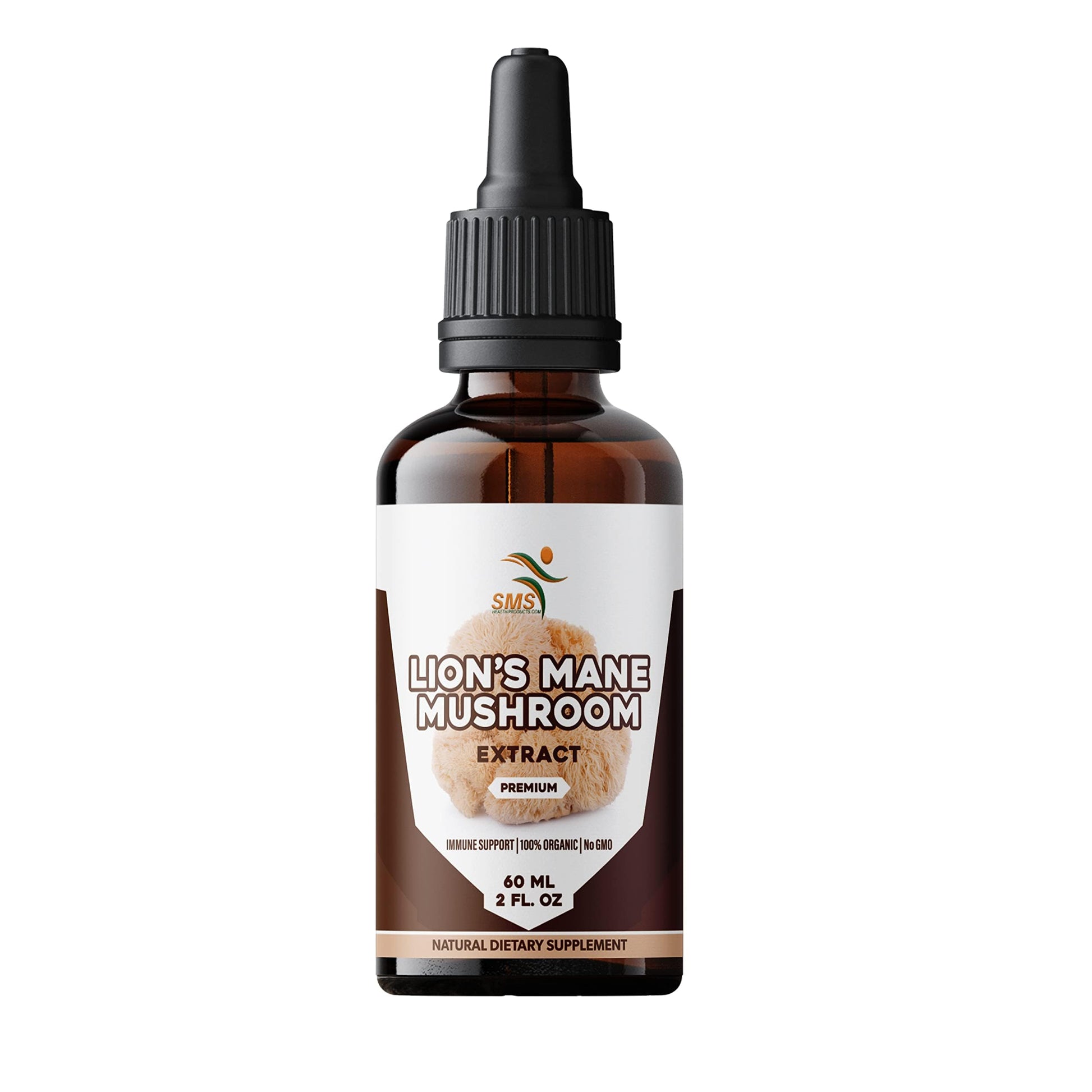Lion's Mane Mushroom Drops Supplement, Lions Mane Tincture, Natural SMSHEALTHPRODUCTS.com buy supplements canada