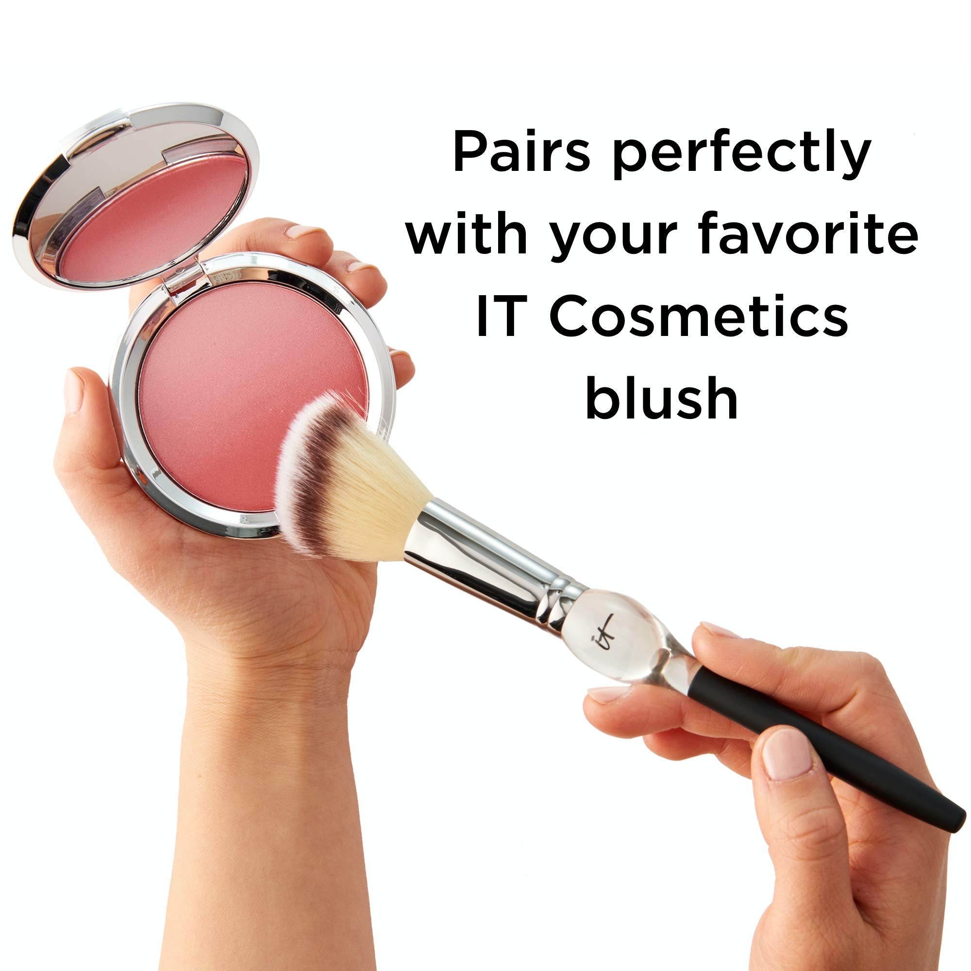 IT Cosmetics Heavenly Luxe French Boutique Blush Brush #4 - Angled Blush Brush for Cheeks - Liquid & Powder Blush Brush - Makeup Brush With Award-Winning Heavenly Luxe Hair IT Cosmetics buy supplements canada