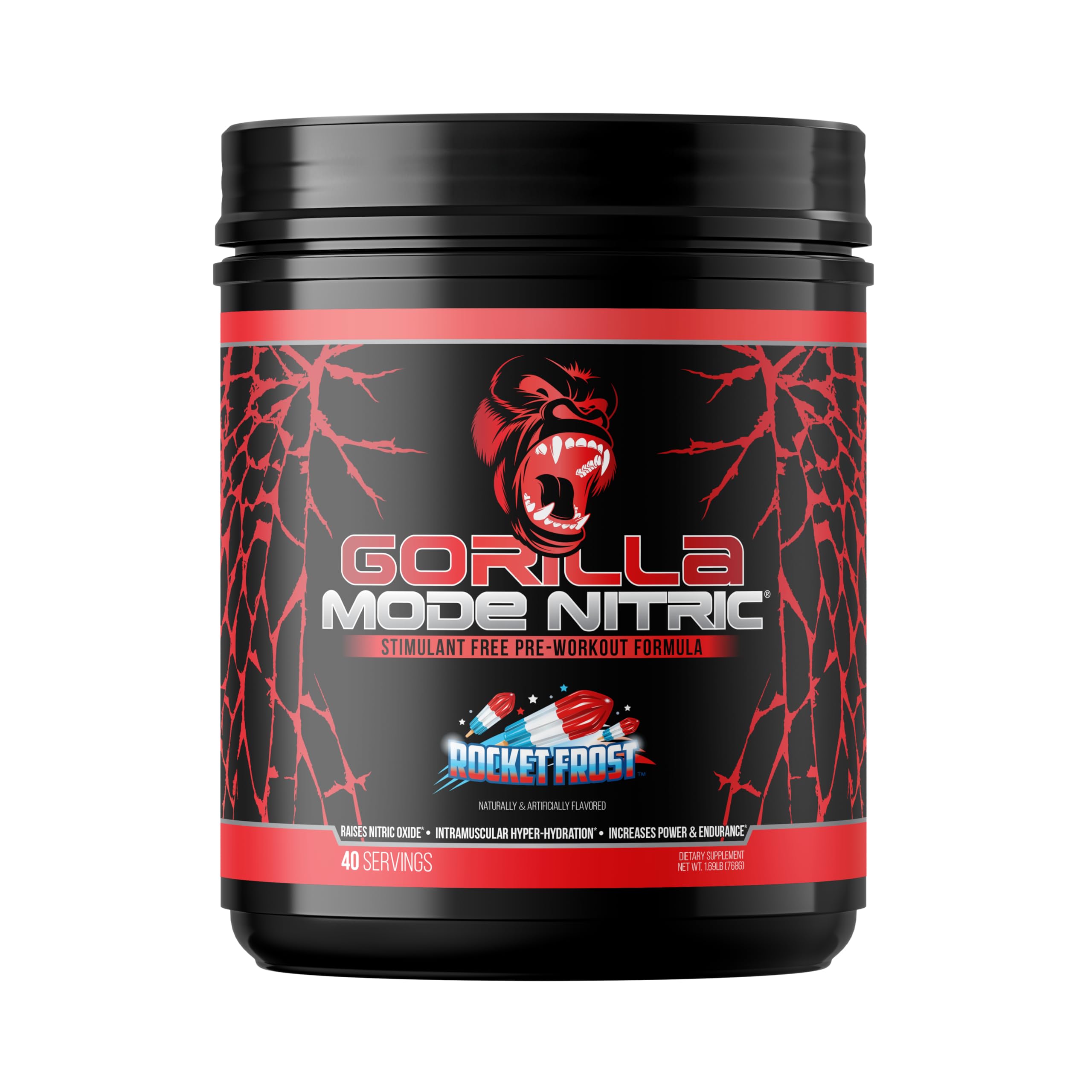 Gorilla Mode Nitric Upgraded Stimulant Free Pre-Workout – Best Tasting and Most Effective Stimulant Free Pre-Workout/Massive Pumps · Vasodilation · Power / 768 Grams (Rocket Frost) Gorilla Mind buy supplements canada