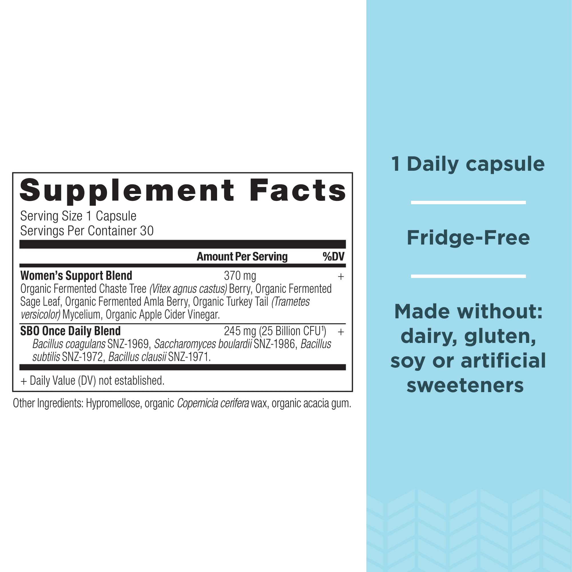 Ancient Nutrition Probiotics for Women, Once Daily Women's Probiotics 30ct, Digestive Support Ancient Nutrition buy supplements canada