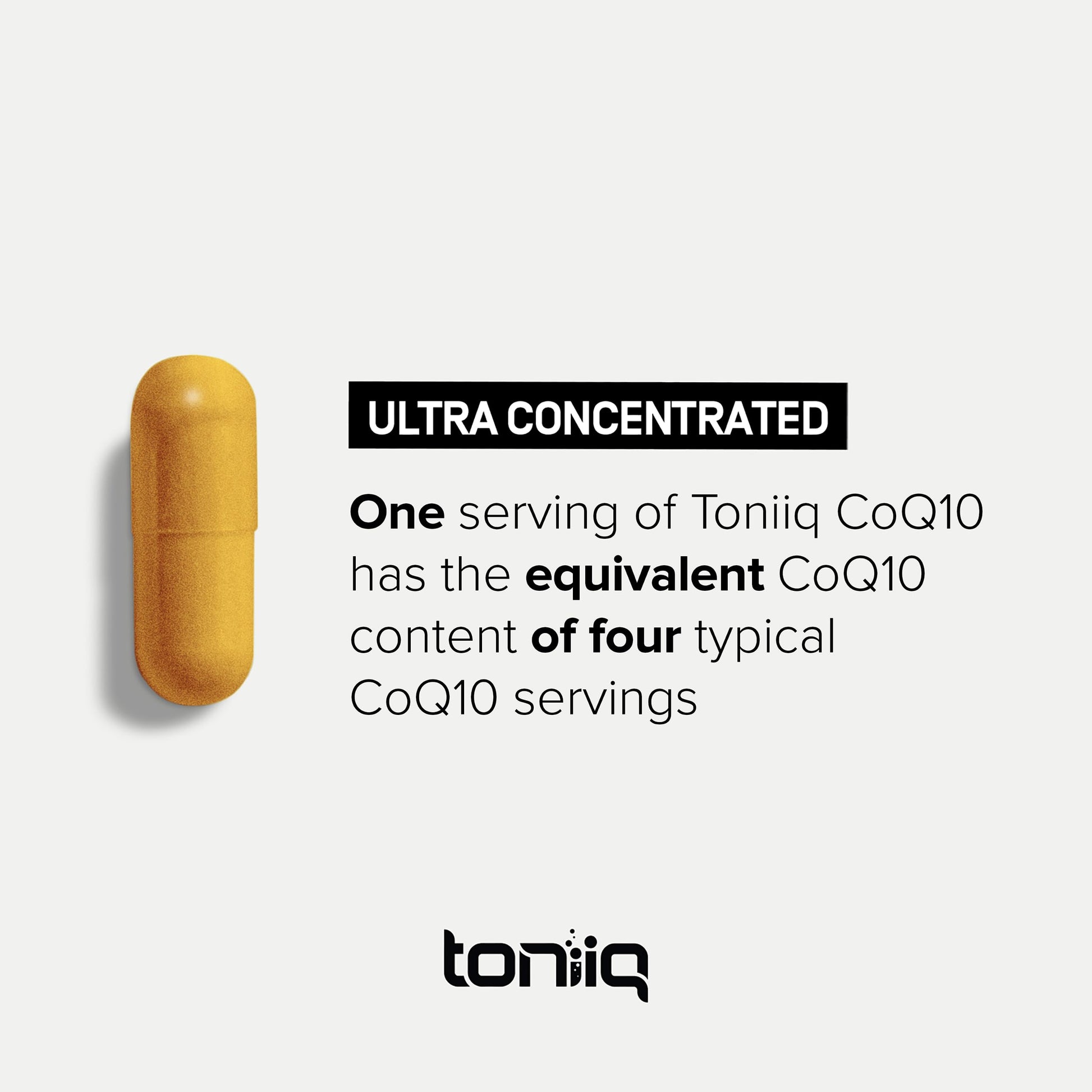 Ultra High Purity CoQ10 400mg - 98% Purified Third-Party Tested CoQ10 Supplement Toniiq buy supplements canada