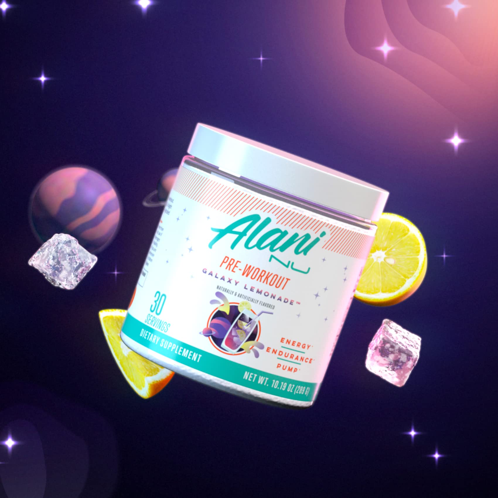 Alani Nu Pre Workout Powder GLAXAY Lemonade, Amino Energy Boost, Endurance Supplement, Sugar Free, 200mg Caffeine, L-Theanine, Beta-Alanine, L-Citrulline, 30 Servings Alani Nu buy supplements canada