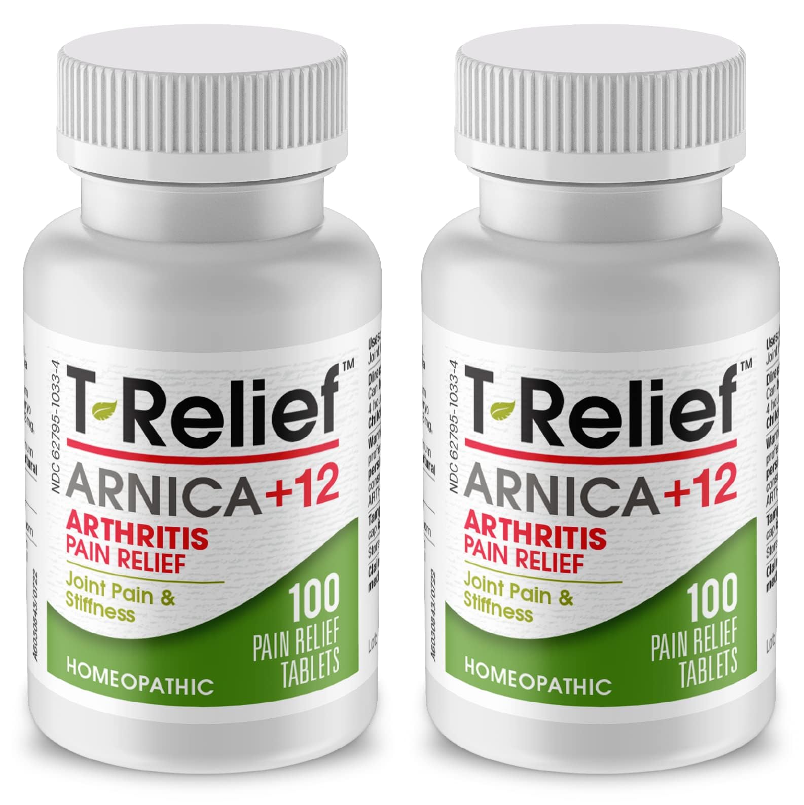 T-Relief Arthritis Arnica +12 Pain Relieving Natural Medicines Help Reduce Soreness Stiffness Aches & Pains in Joints Naturally - 100 Tablets (2 Pack) MediNatura buy supplements canada