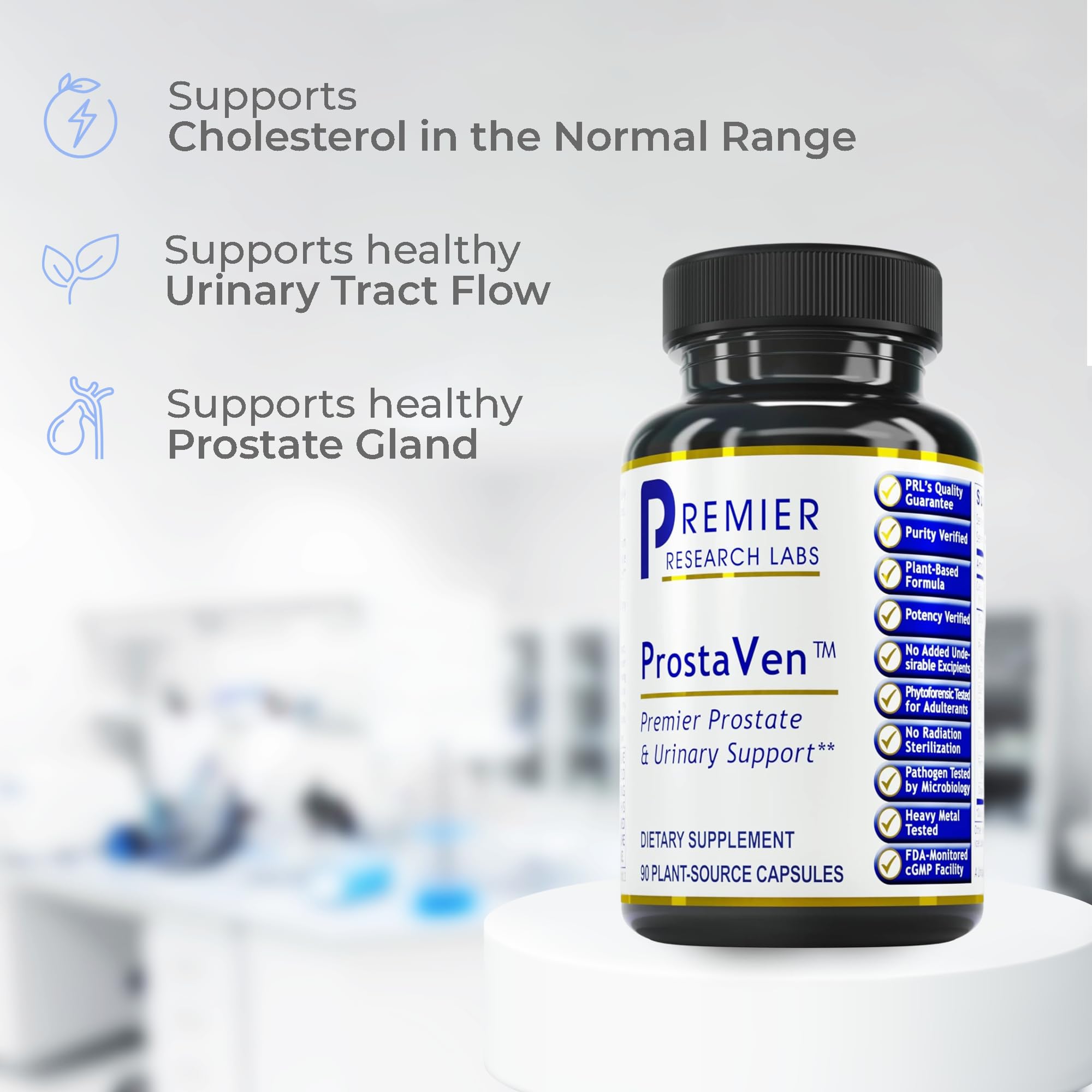 Premier Research Labs ProstaVen - Prostate Supplements for Men, Prostate Health Formula, Natural Supplement with Organic Saw Palmetto - 90 Vegetarian Capsules Premier Research Labs buy supplements canada