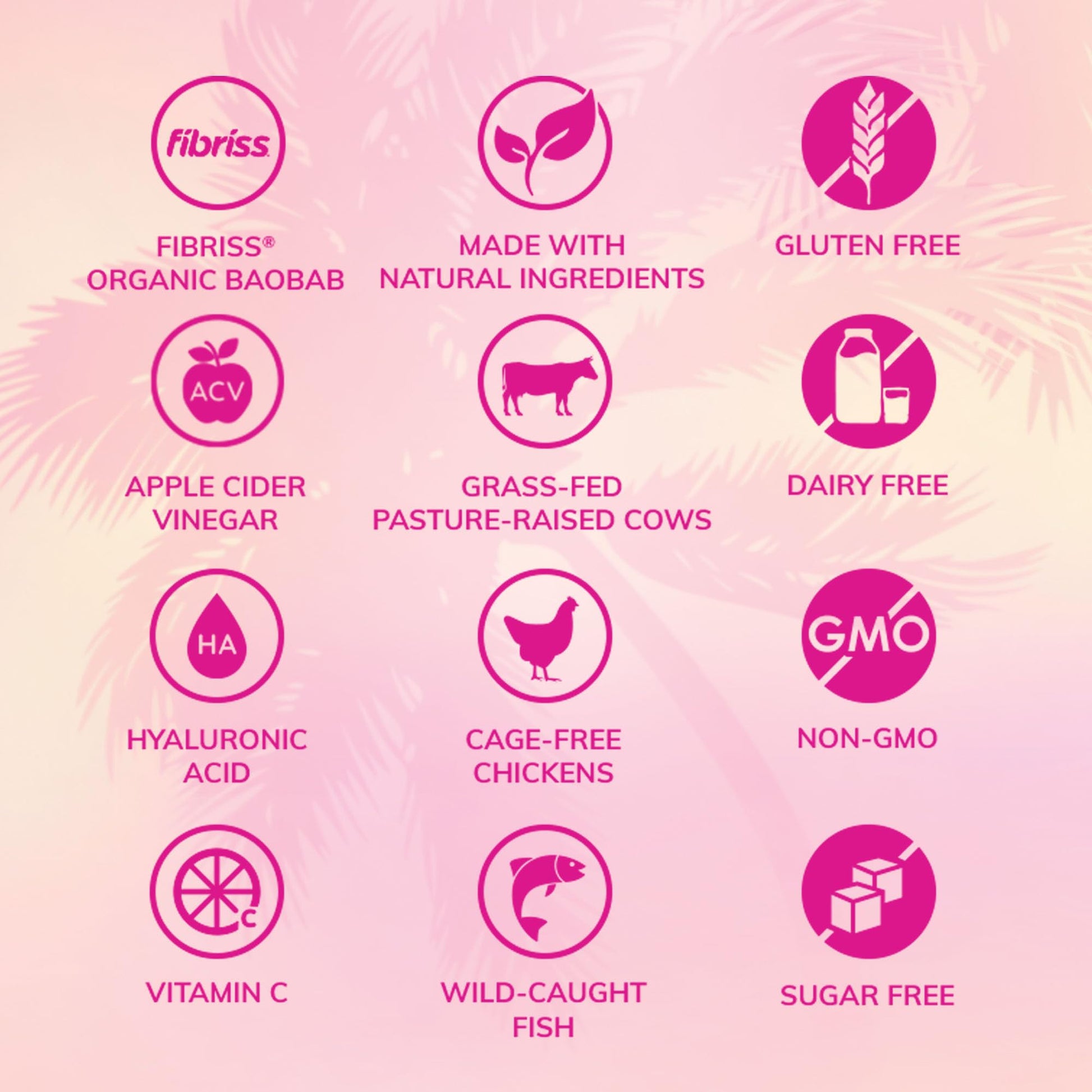SkinnyFit Super Youth Tropical Punch Multi-Collagen Peptides + Probiotics, Baobab Fiber SkinnyFit buy supplements canada