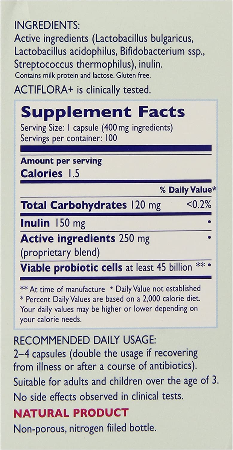 Kendy USA, Actiflora+, Potent Natural Biostimulator, 100 Veggie Caps Kendy buy supplements canada