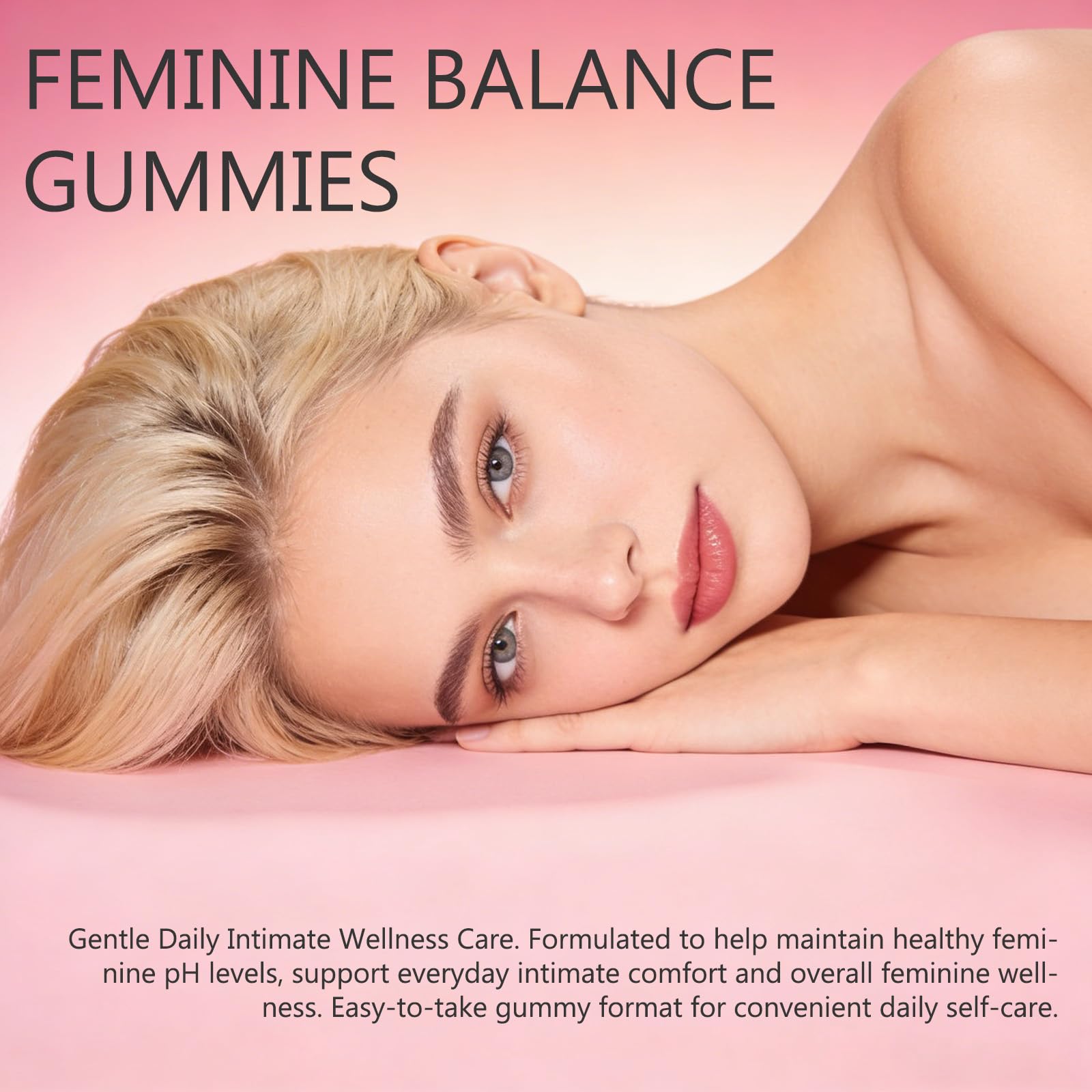 YFDSRF Feminine Balance Probiotic Gummies for Women - with Hawaiian Pineapple, pH Balance Support, Healthy Odor & Flora, Vaginal & Immune Health, Vegan Dietary Supplement - 60 Gummies (1) YFDSRF buy supplements canada