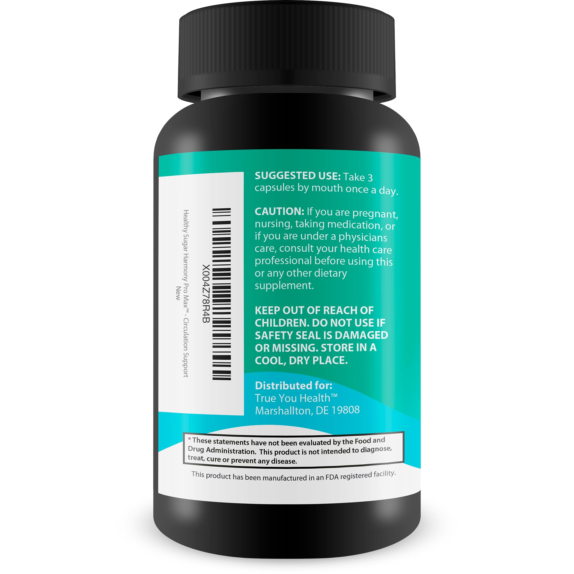 Healthy Sugar Harmony Pro Max - Our Best Blood Cleansing Formula - Support Healthy Sugar Balance & Immune Health with This Premium Blood Support Supplement - Bloodflow & Cardiovascular Support True You Health buy supplements canada