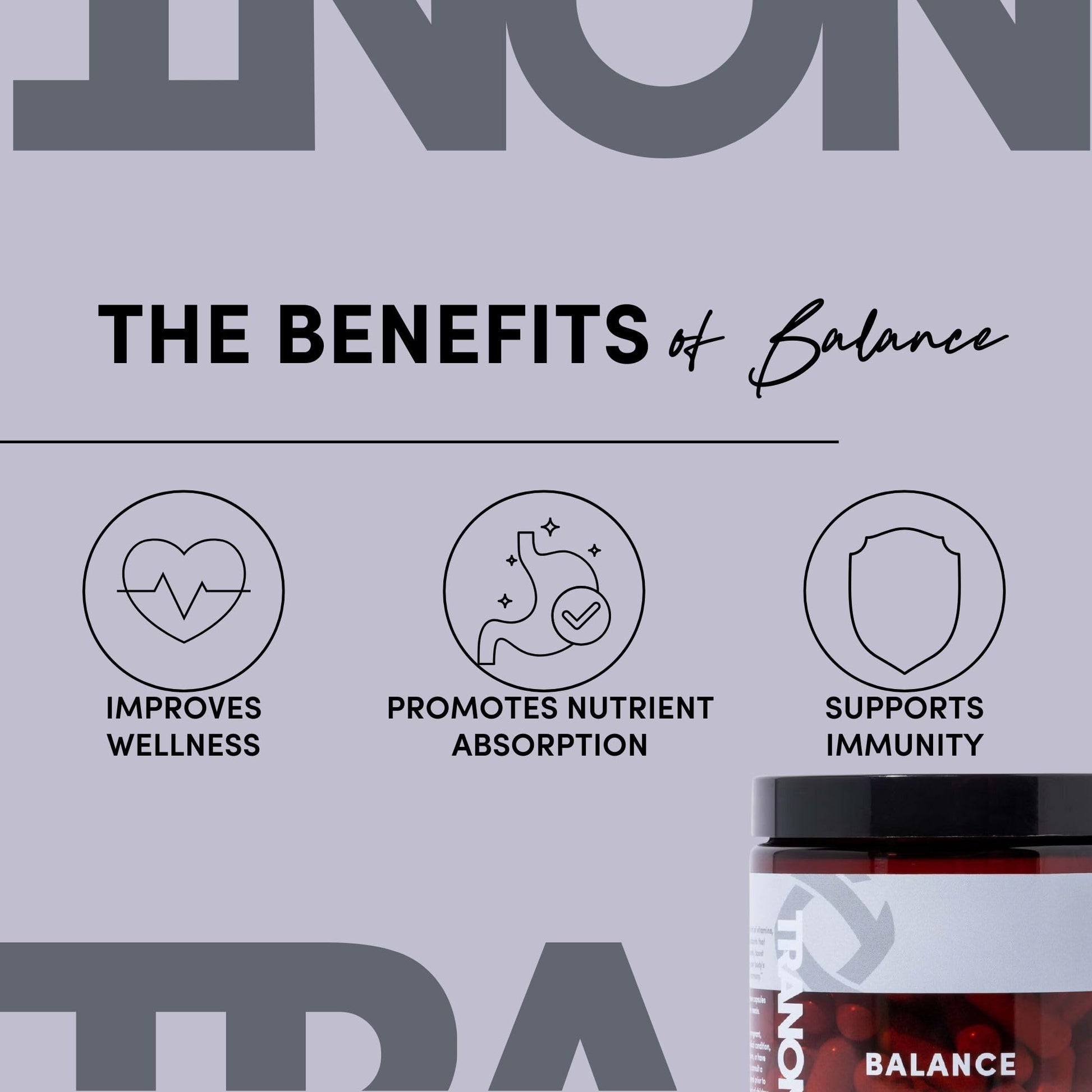 Tranont Balance | 90 Count | Multi-Mineral & Vitamin Capsules for Adults | Vitamin C, A, and E Magnesium, Zinc, Calcium, and Iodine | Boosts Immunity, Energy, and Digestion | Gluten Free, Vegetarian Tranont buy supplements canada