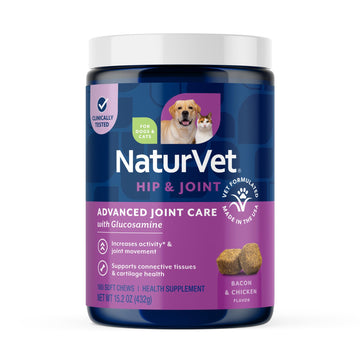 NaturVet ArthriSoothe-Gold Level 3 Advanced Joint Care for Dogs – Soft Chew Dog Supplement with Glucosamine, MSM, Chondroitin & Hyaluronic Acid – Wheat-Free Pet Supplements – 180 Ct. NaturVet buy supplements canada