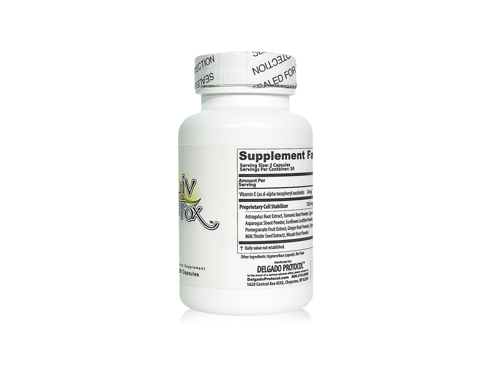 Liv D-Tox - 60 Capsules - Liver Detox and Cleanse Support Health Supplement, with Turmeric The Delgado Protocol for Health buy supplements canada