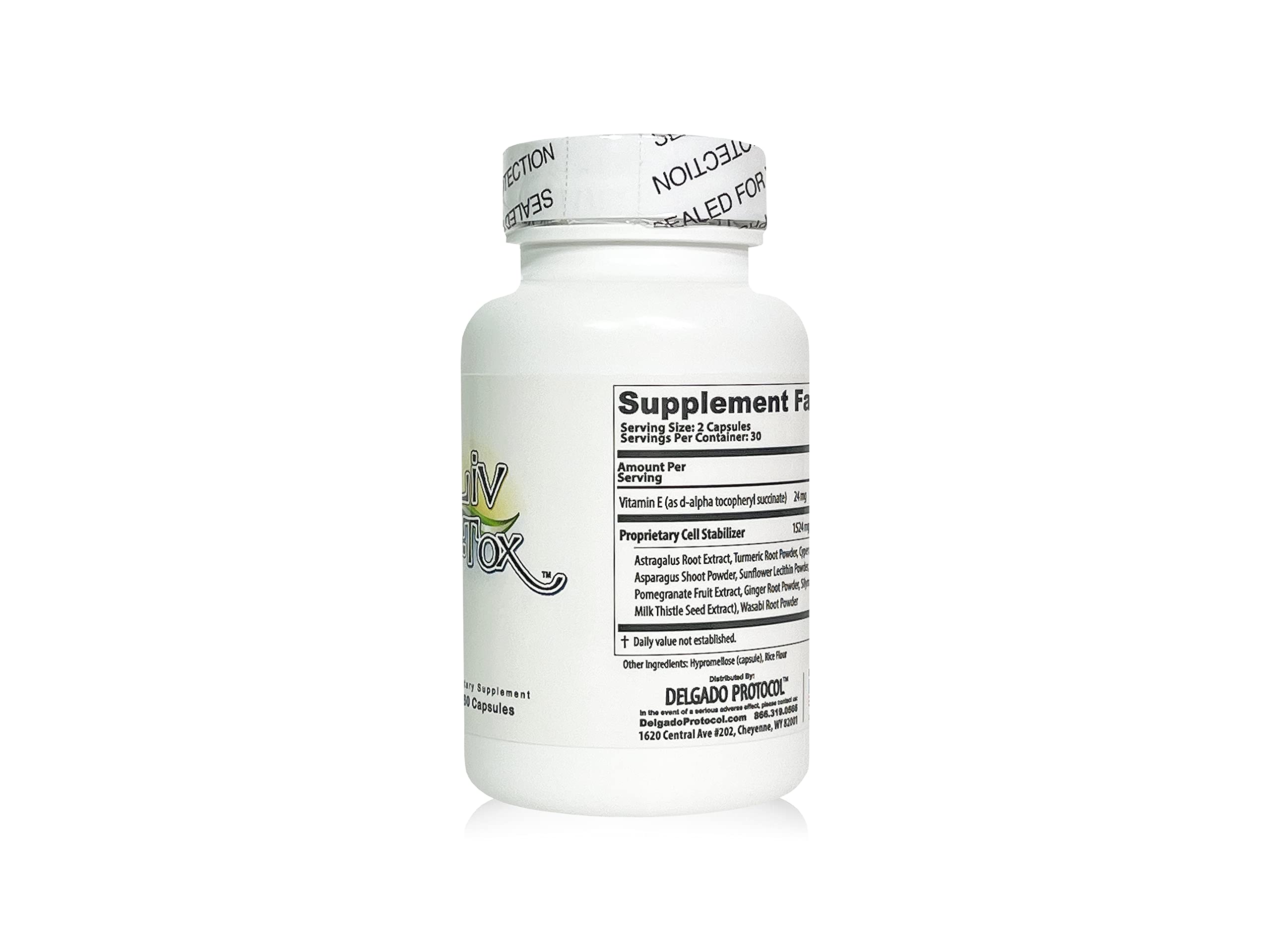 Liv D-Tox - 60 Capsules - Liver Detox and Cleanse Support Health Supplement, with Turmeric The Delgado Protocol for Health buy supplements canada