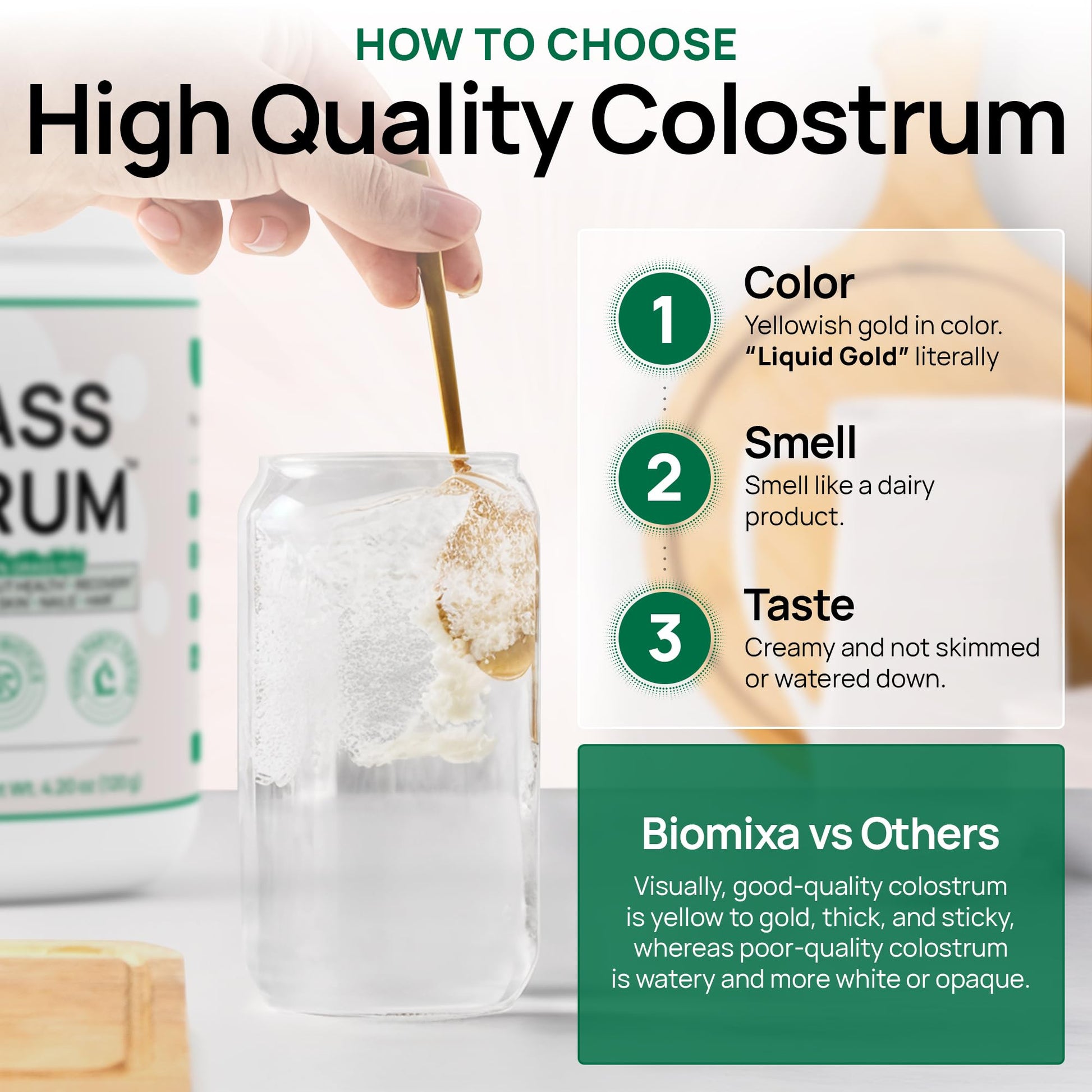 Bovine Colostrum Supplement - 100% Pure Whole Colostrum Powder - Grass-Fed, Unflavored, No Additives, Gut & Immune Support, Natural IgG, 60 Servings - Made in USA Bluegrass Colostrum buy supplements canada