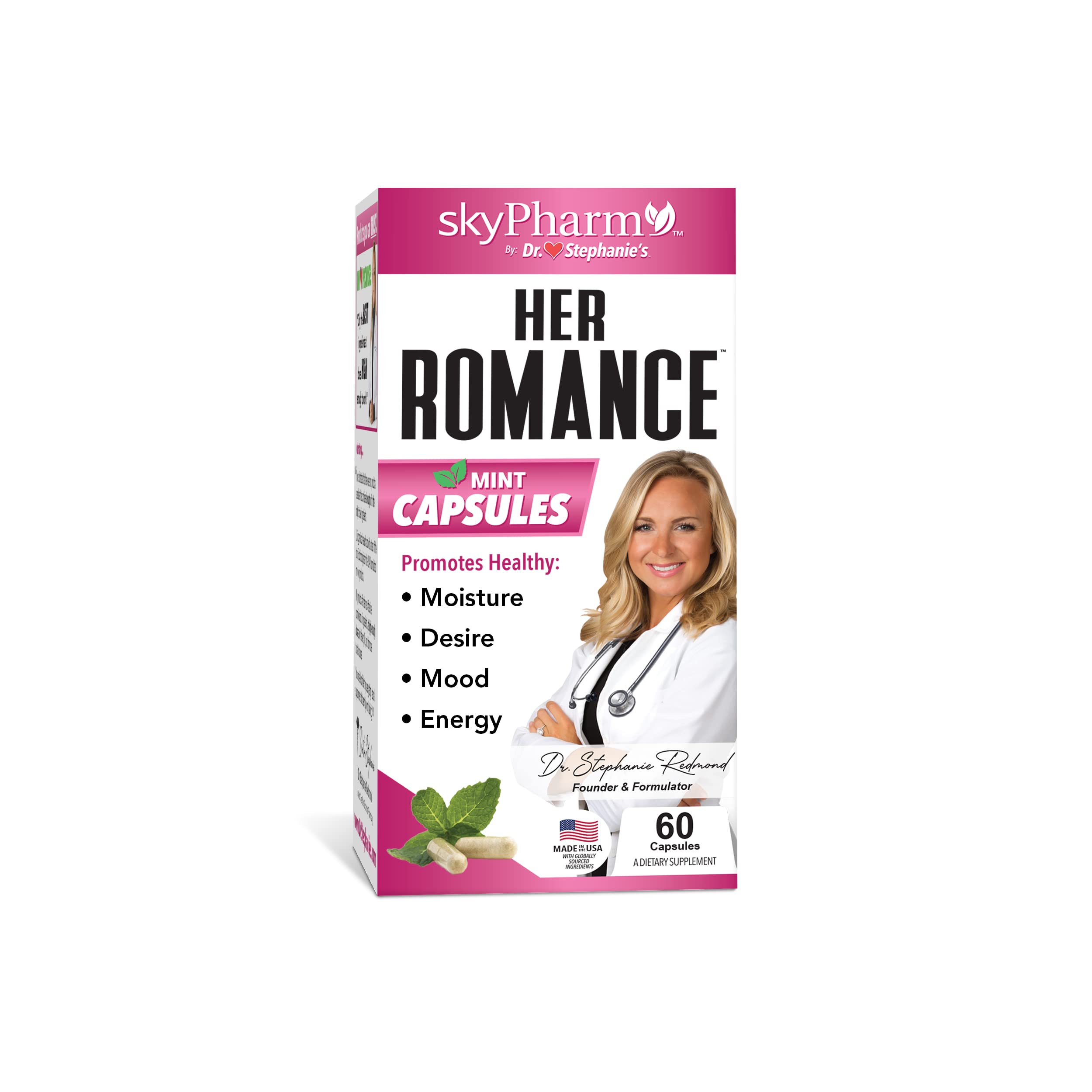 Pharmaganics Dr. Stephanie's Her Romance - Natural Hormone Balance Support for Women Pharmaganics buy supplements canada