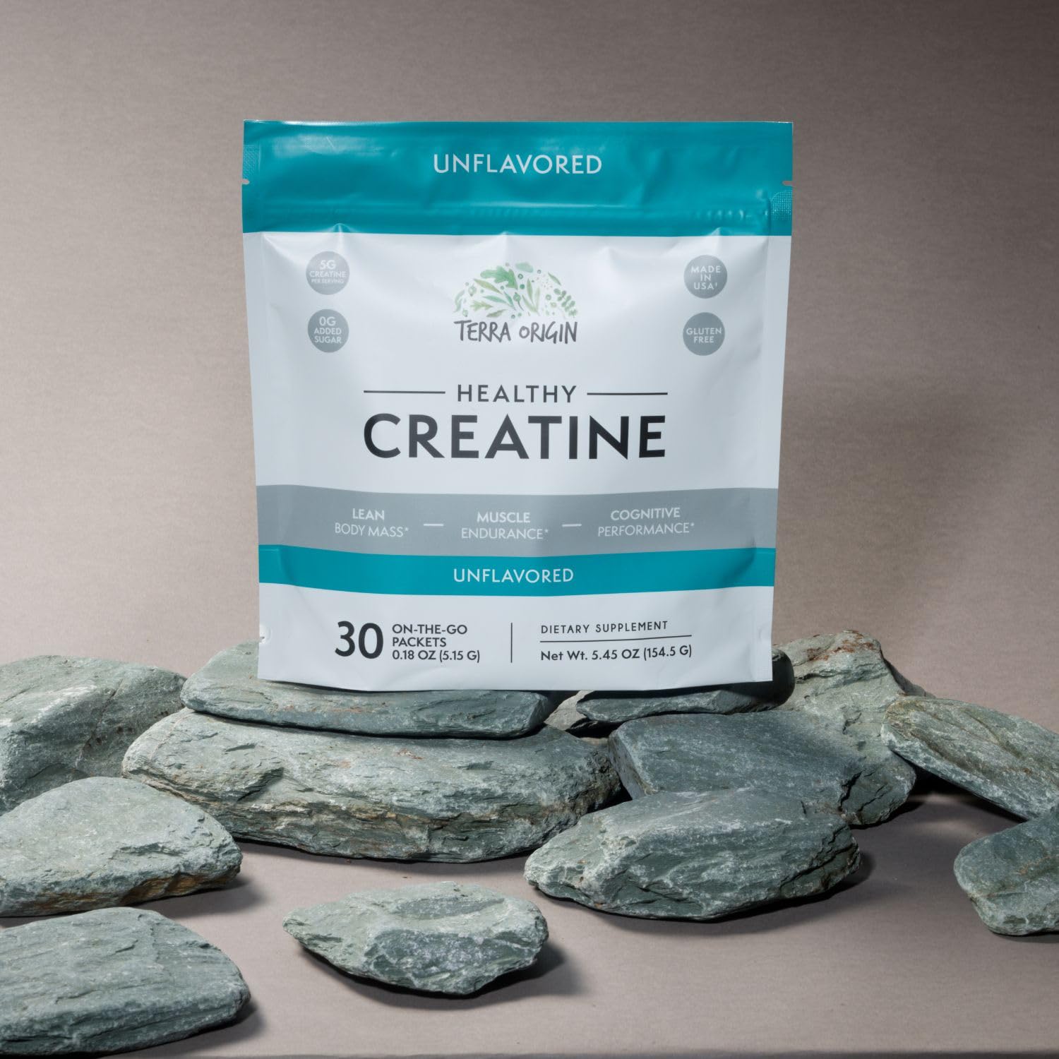 TERRA ORIGIN Healthy Creatine Micronized Monohydrate Powder | 30 Stick Packs | Support for Muscle and Cognitive Performance* | Supplement for Women and Men TERRA ORIGIN buy supplements canada