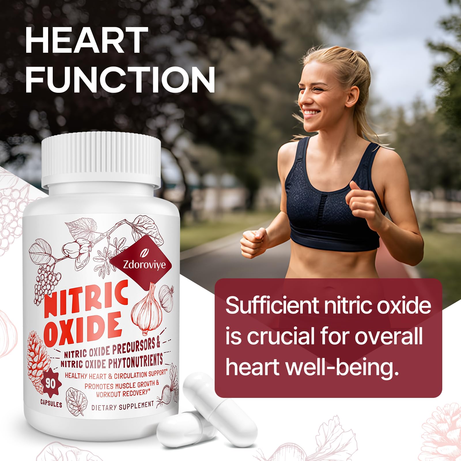 Zdoroviye Nitric Oxide Supplement for Men Women, Nitric Oxide Precursor & Nitric Oxide Zdoroviye buy supplements canada