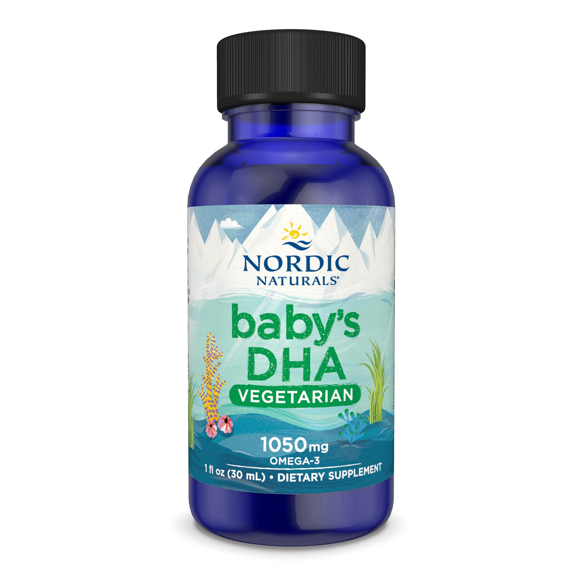 Nordic Naturals Baby’s DHA Vegetarian, Unflavored - 1050 mg Plant-Based Omega-3-1 oz - Supports Brain & Vision Development in Babies - Non-GMO, Vegan - 15 Servings Nordic Naturals buy supplements canada