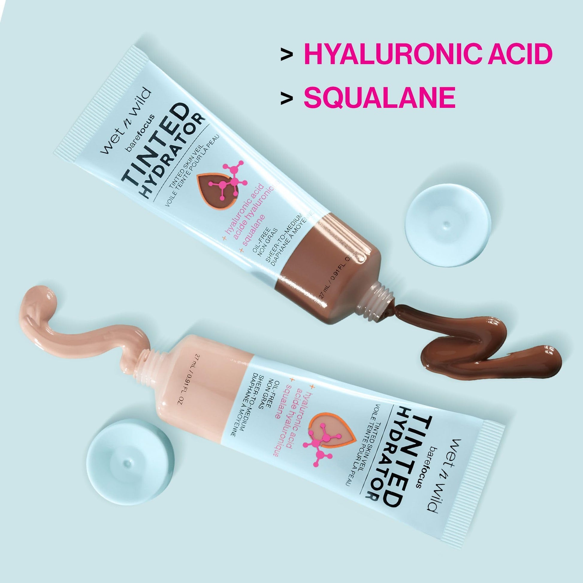 wet n wild Bare Focus Tinted Hydrator Tinted Skin Veil, Lightweight Buildable Coverage with Hyaluronic Acid & Vegan Squalane, Sheer-to-Medium Coverage wet n wild buy supplements canada