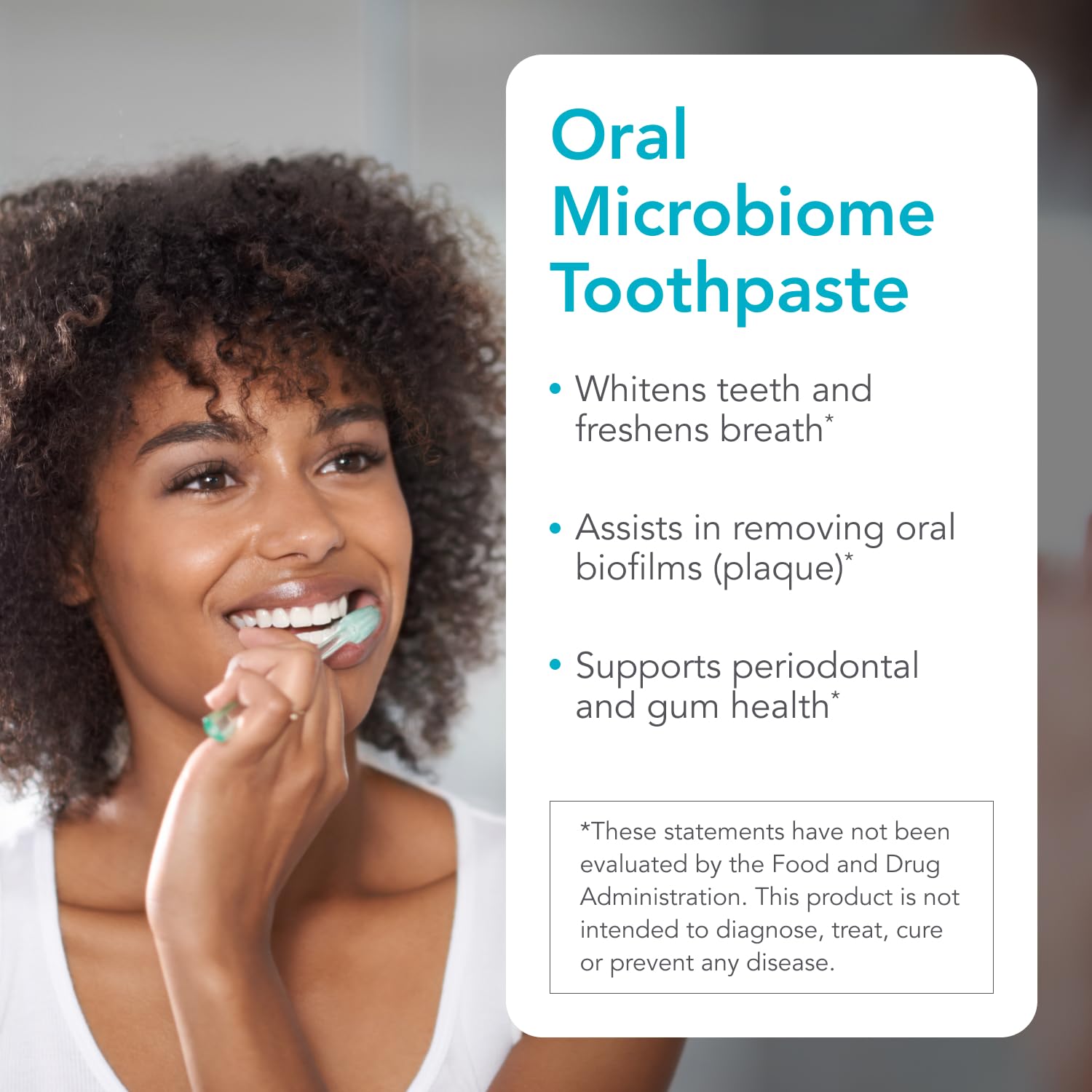 Biocidin Dentalcidin Fluoride Free Teeth Whitening Toothpaste for Adults - Plant-Based Toothpaste - Promote a Healthy Oral Microbiome, Remove Biofilm Plaque (3 Oz) Bio-Botanical Research buy supplements canada