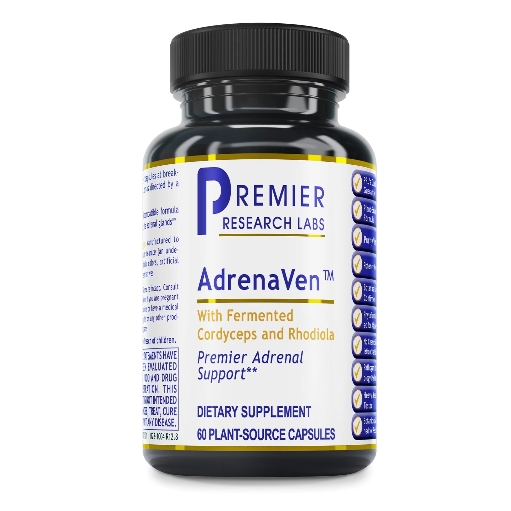 Premier Research Labs 30 Servings-AdrenaVen - Adrenal Health Supplement, Supports Adrenal Gland Health and Stress Response - Organic Adrenal Health - 60 Plant-Source Capsules Premier Research Labs buy supplements canada