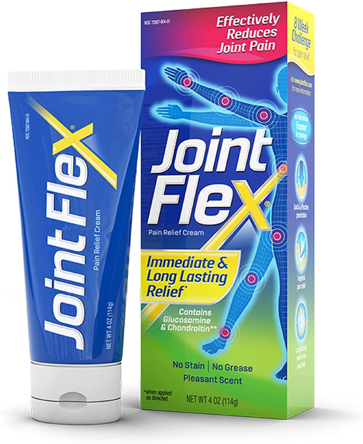 JointFlex Arthritis Pain Relief Cream, 4 oz Per Tube (10 Pack) JointFlex buy supplements canada
