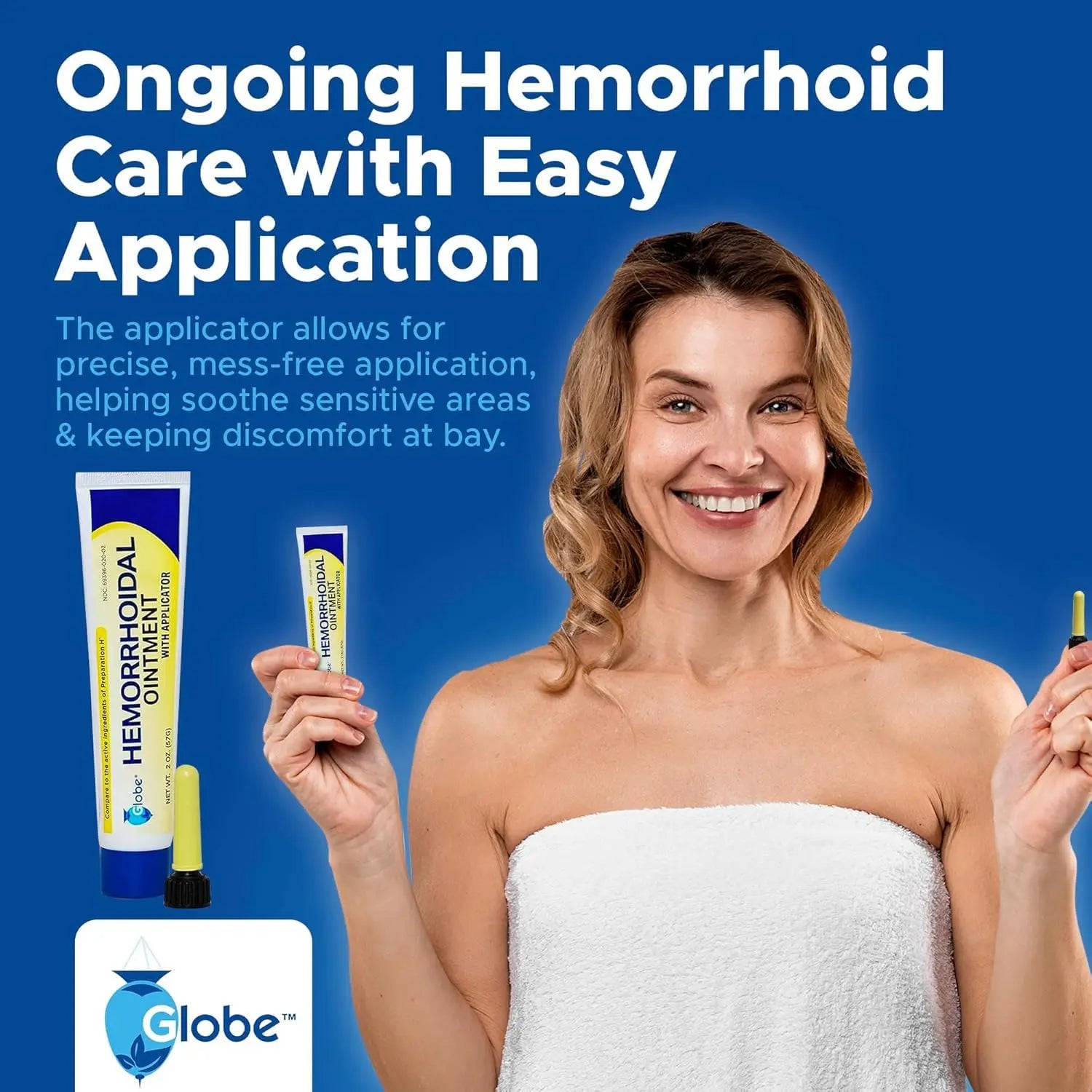 Hemorrhoidal Pain Relief Ointment 2 oz (56g) Per Tube Hemorrhoid Treatment for Fast Acting Itch, Swelling, and Maximum Strength Pain Relief (3 Pack) Hemorrhoidal Ointment buy supplements canada