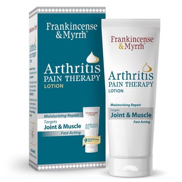 Frankincense and Myrrh Arthritis Pain Reliever Therapy Lotion – Topical Arthritis Pain Relief Cream and Hydrating Skin Repair, Body Relief for Sciatica, Knee, Back, Joints, Neck, Hands, 3 Oz - 1 Pack FRANKINCENSE & MYRRH buy supplements canada