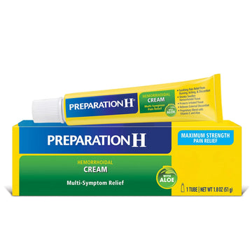 Preparation H Hemorrhoid Cream with Aloe for Multi-Symptom Relief - 1.8 Oz Tube Preparation H buy supplements canada