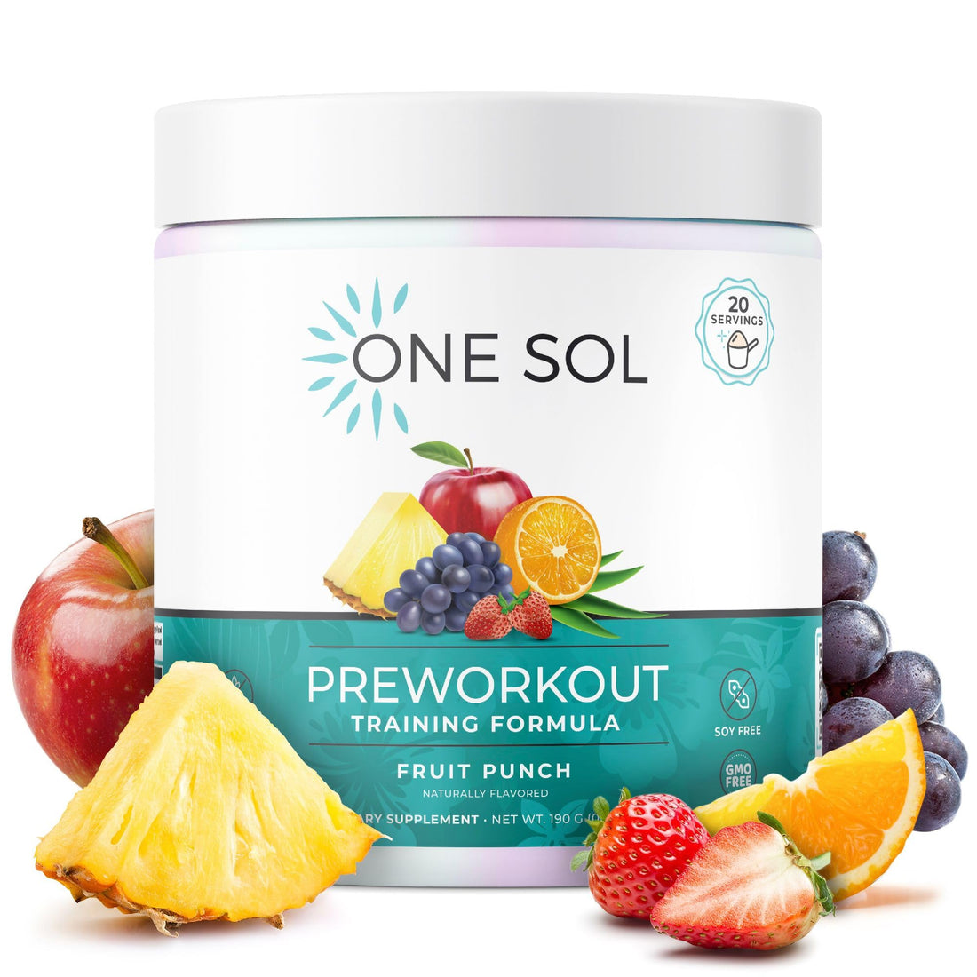 One Sol Pre-Workout for Women, Enhanced Pump & Focus, No Jitters Or Crash, Natural One Sol buy supplements canada