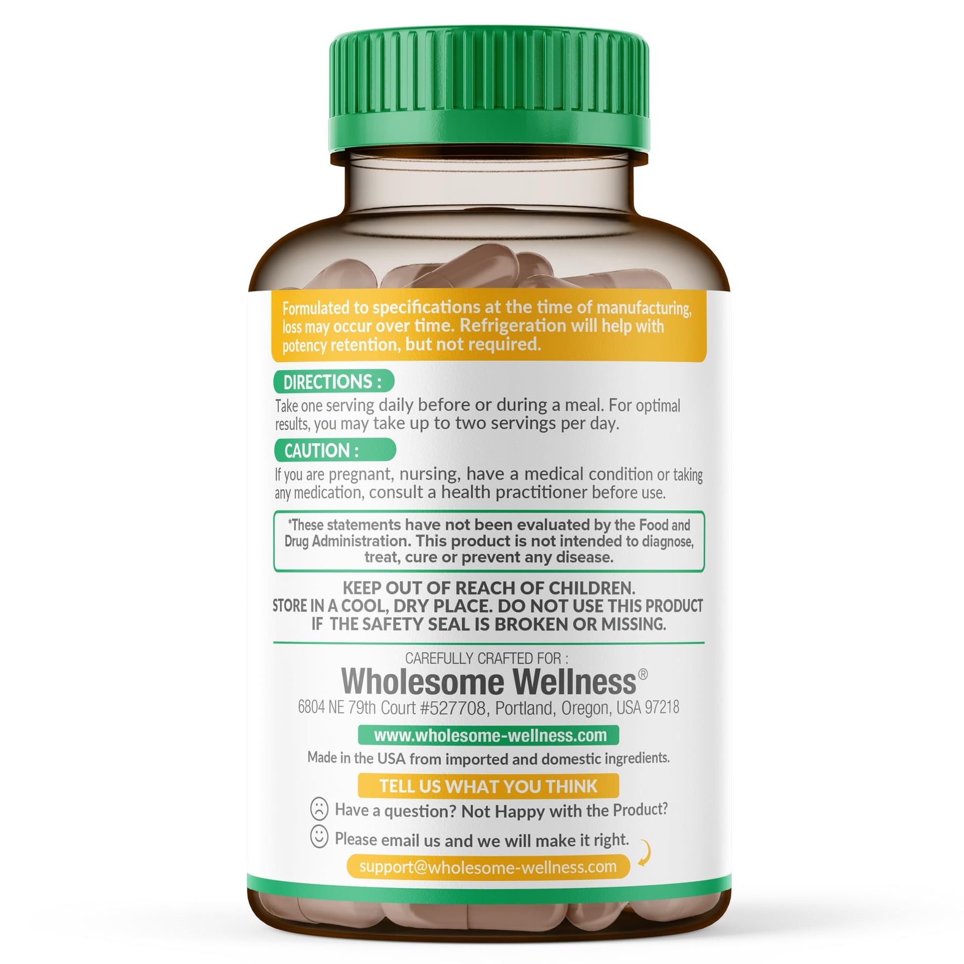 Wholesome Wellness Digestive Enzymes 1000MG Plus Prebiotics & Probiotics Supplement, 180 Capsules, Organic Plant-Based Vegan Formula for Digestion Wholesome Wellness buy supplements canada